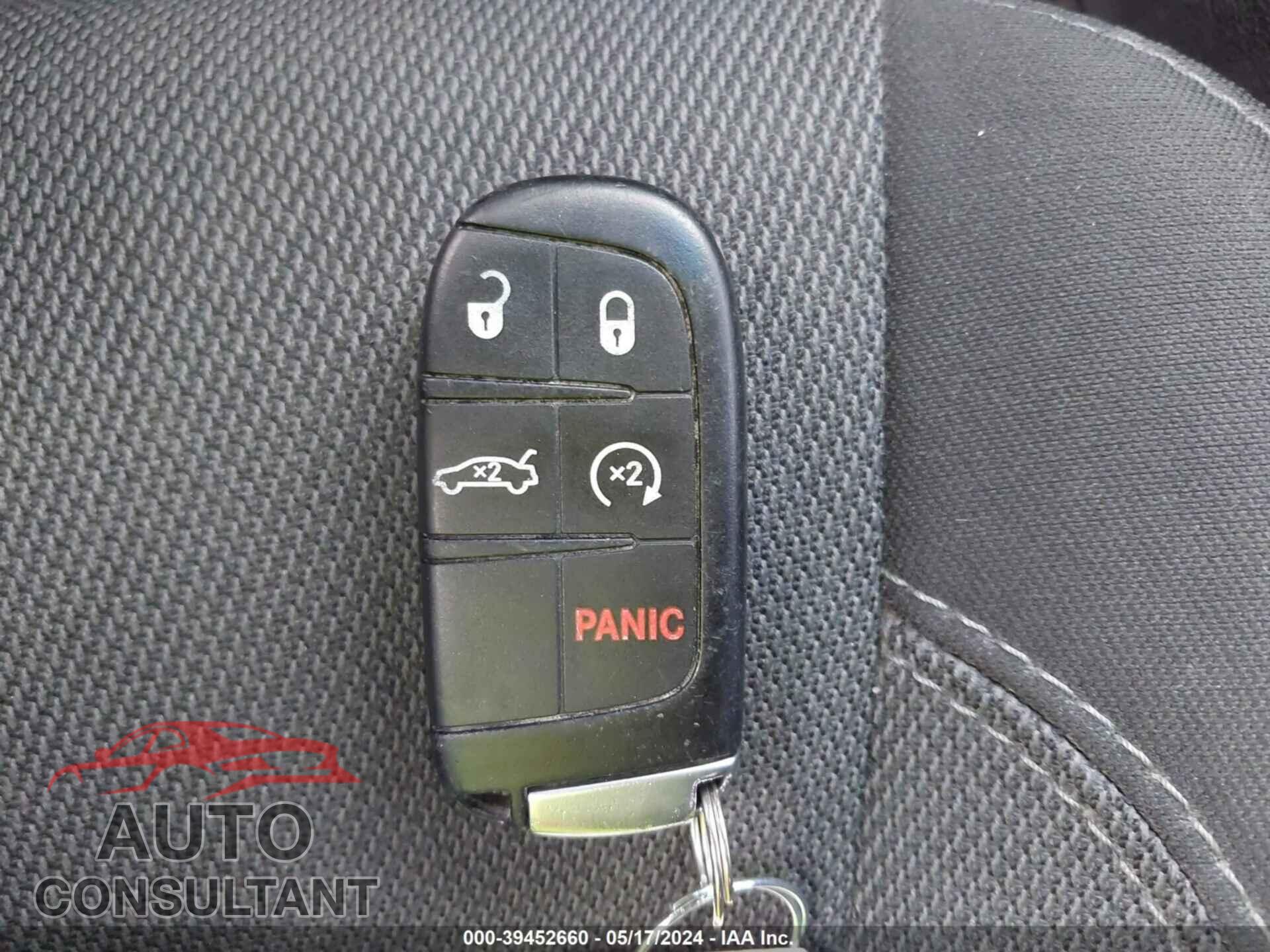 DODGE CHARGER 2018 - 2C3CDXBG2JH297732