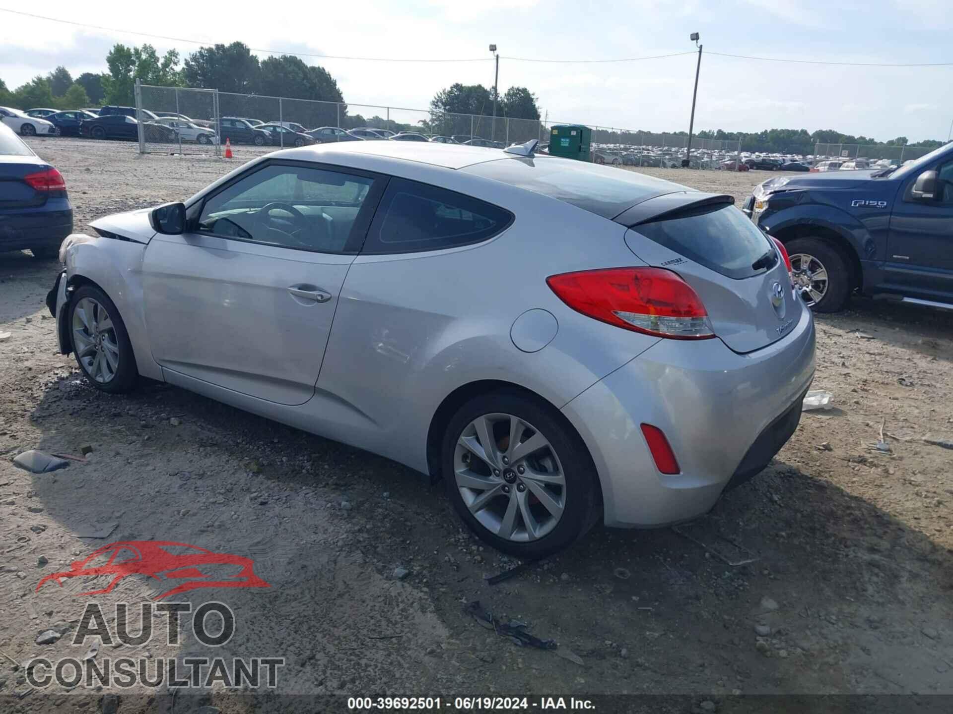 HYUNDAI VELOSTER 2016 - KMHTC6AD6GU288288