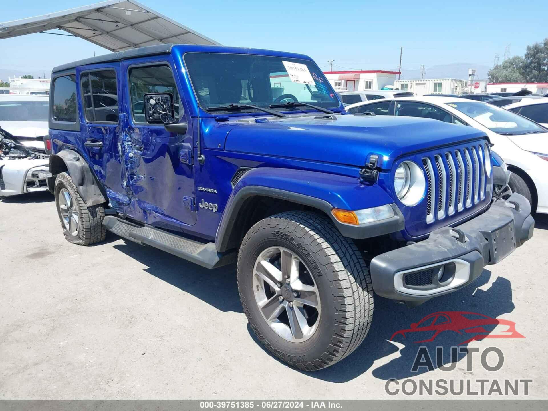 JEEP WRANGLER UNLIMITED 2020 - 1C4HJXEN8LW214751