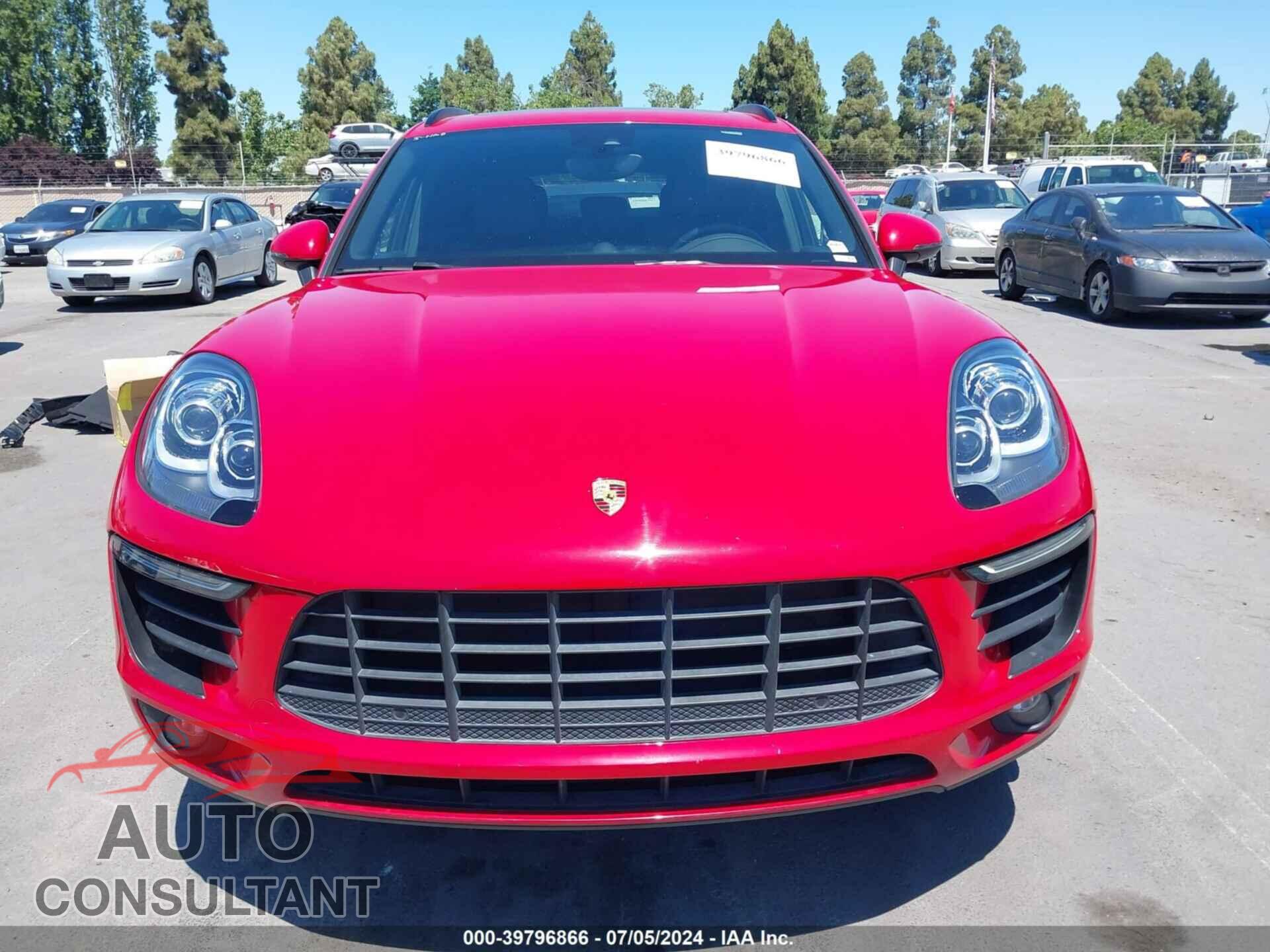 PORSCHE MACAN 2018 - WP1AA2A55JLB10192