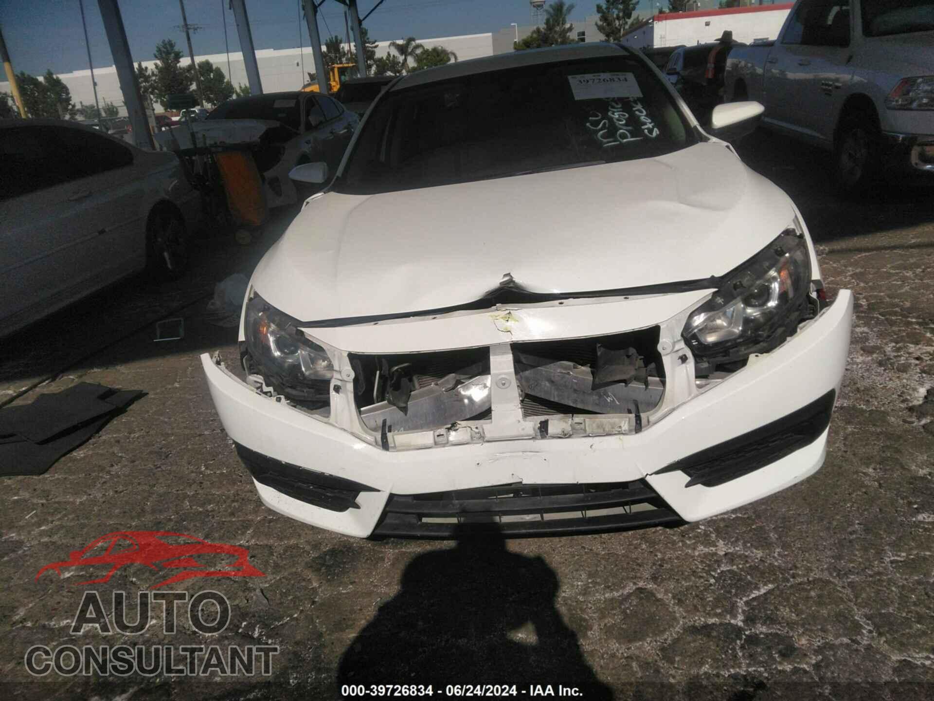 HONDA CIVIC 2017 - 19XFC2F57HE203874