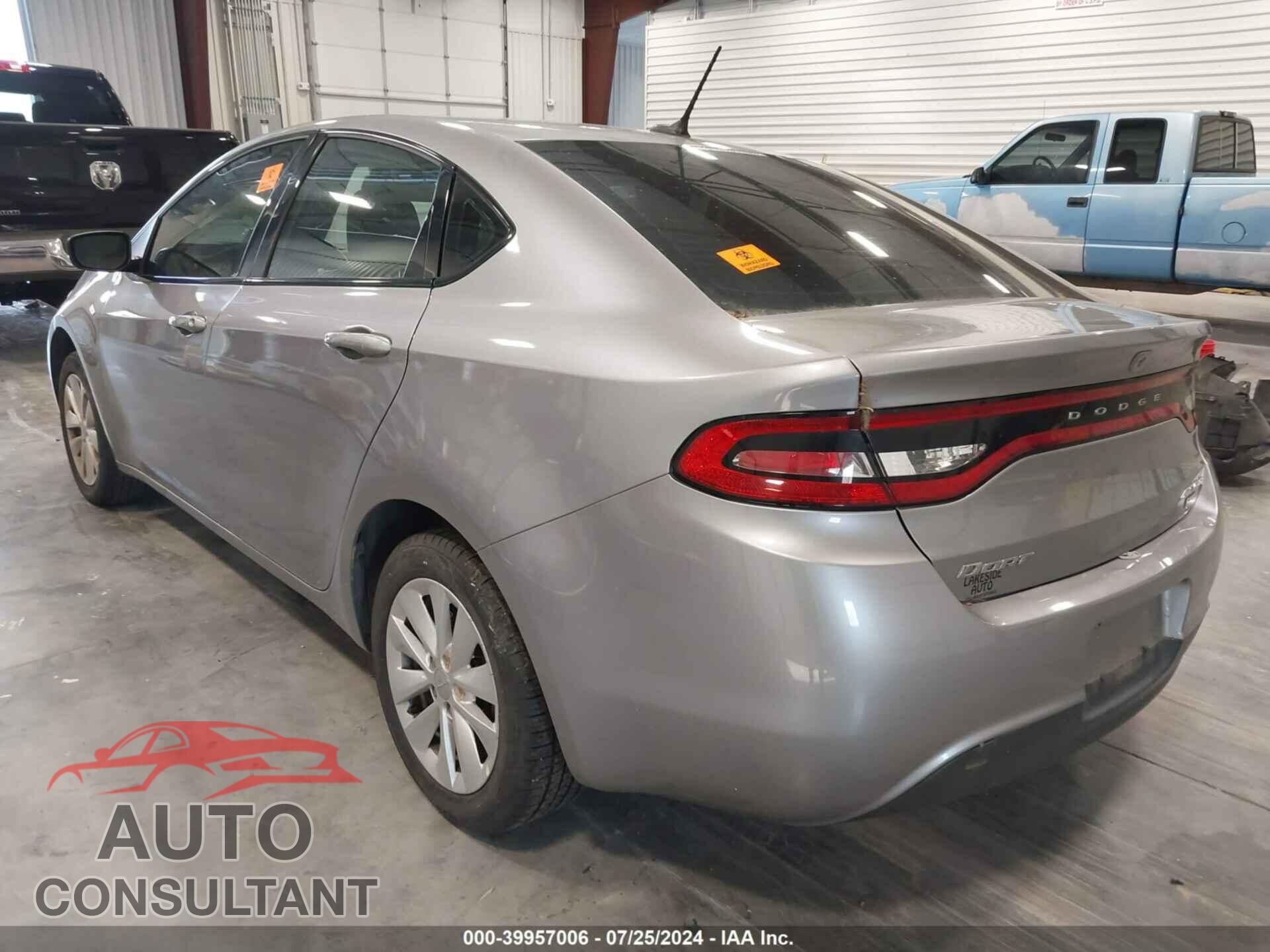 DODGE DART 2016 - 1C3CDFDH5GD540133