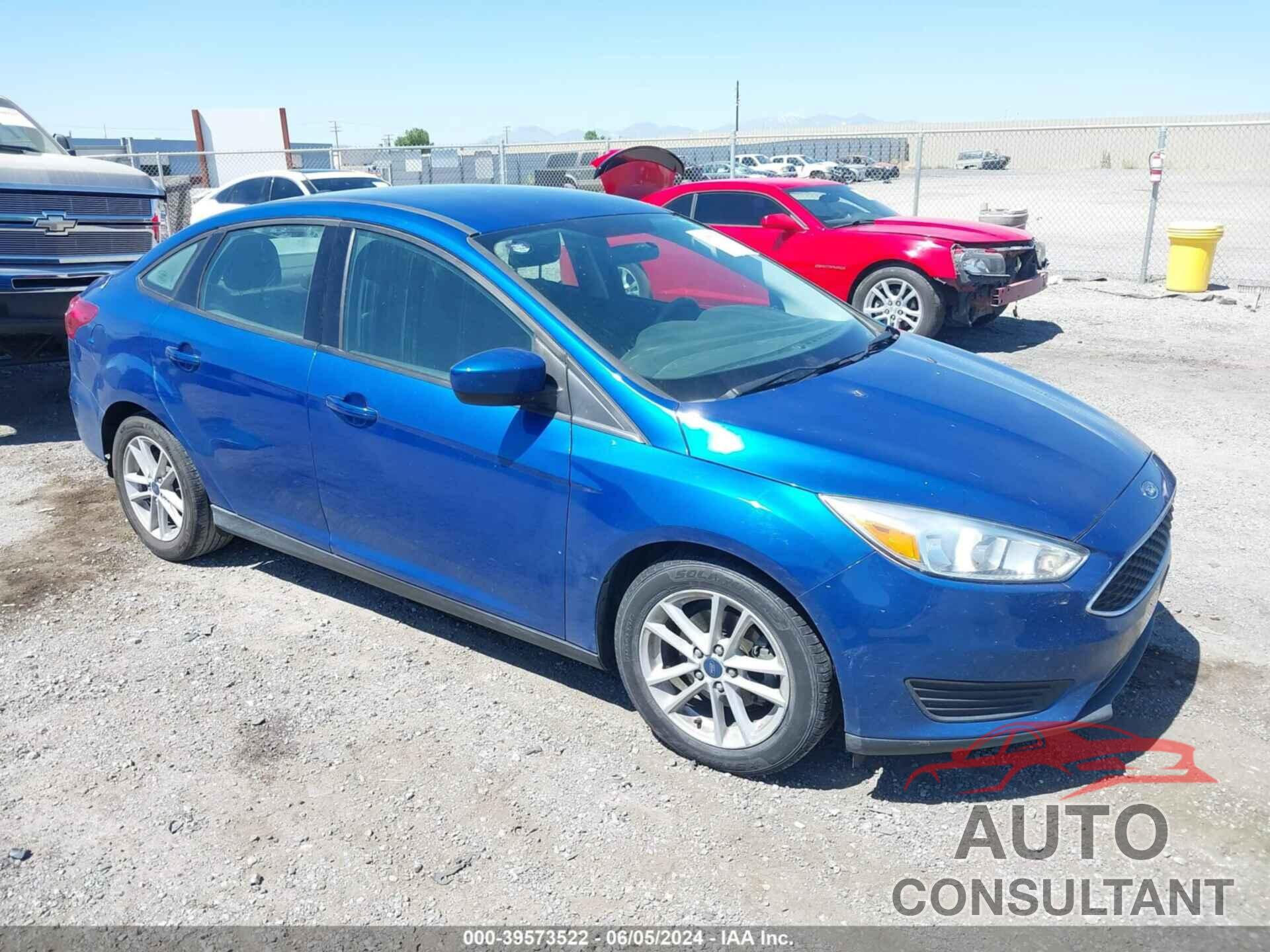 FORD FOCUS 2018 - 1FADP3FEXJL278413