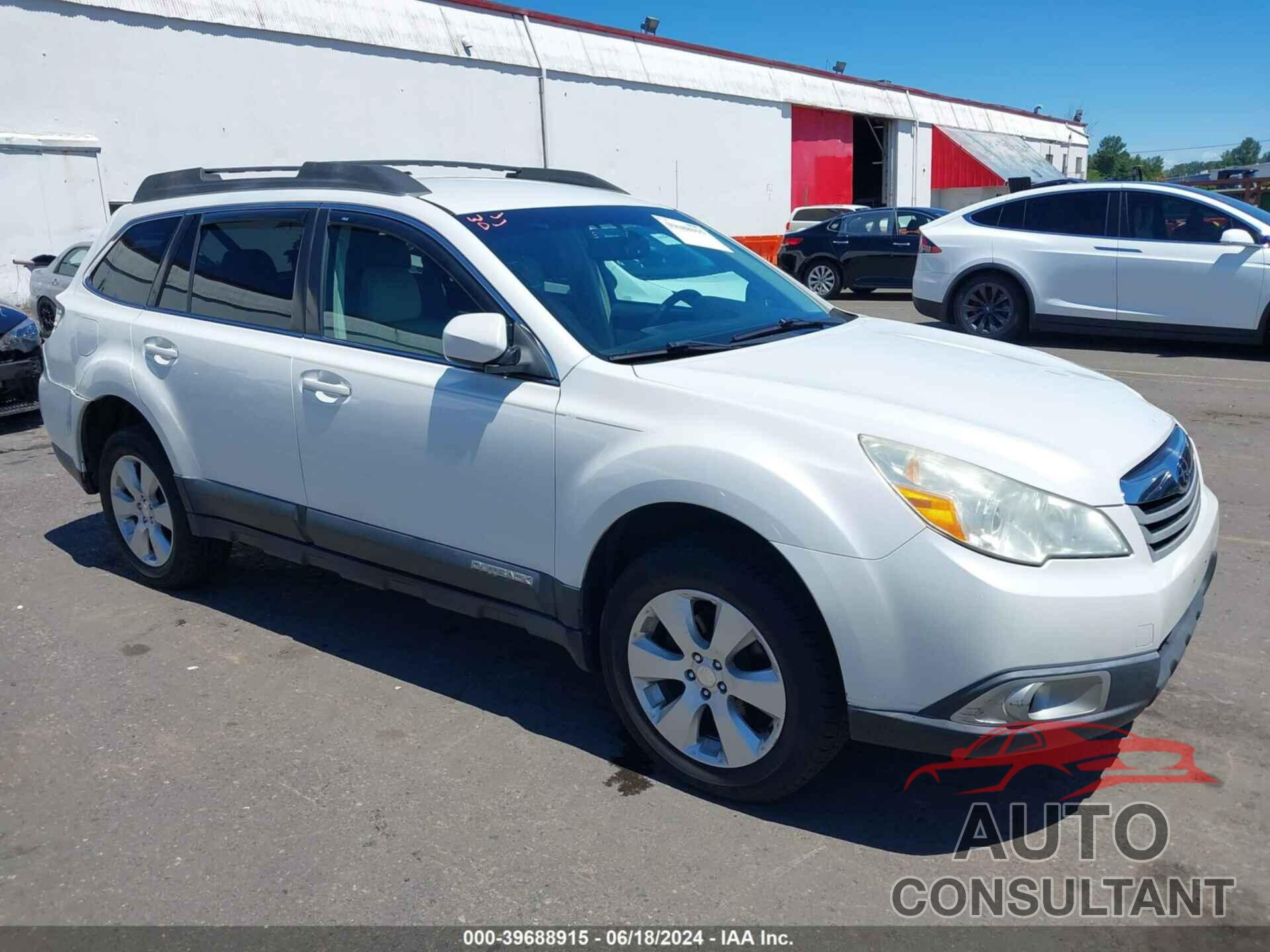 SUBARU OUTBACK 2011 - 4S4BRCBC7B3321604