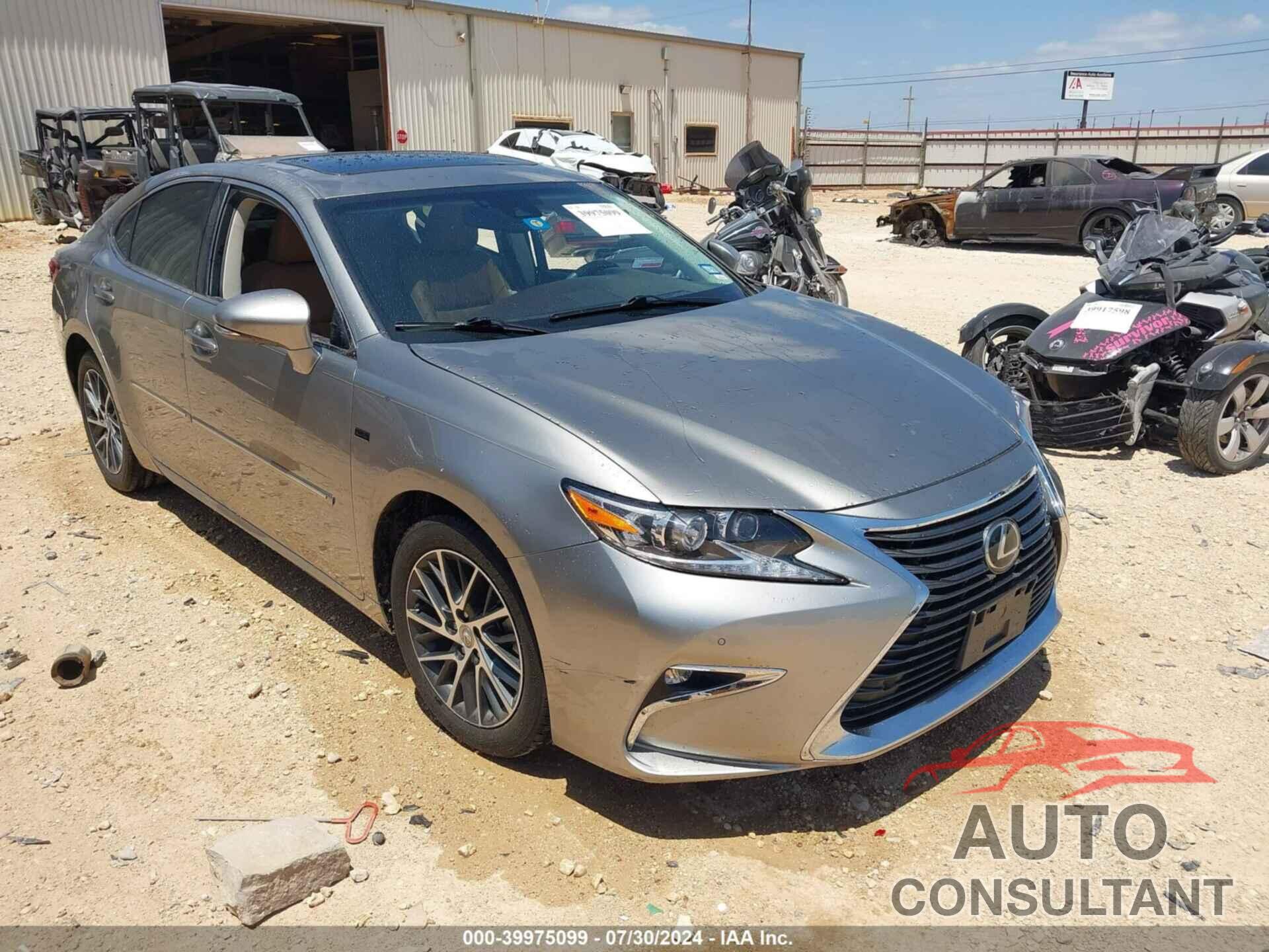 LEXUS ES 350 2016 - 58ABK1GG1GU007011