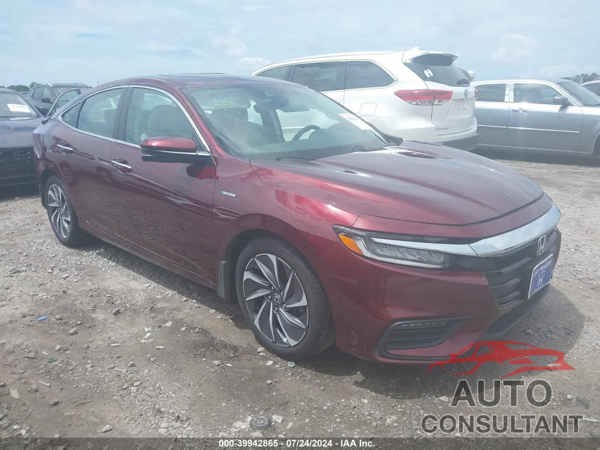 HONDA INSIGHT 2019 - 19XZE4F95KE010443
