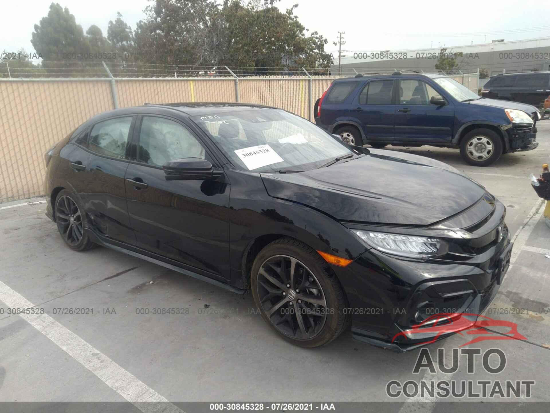 HONDA CIVIC HATCHBACK 2020 - SHHFK7H90LU414397