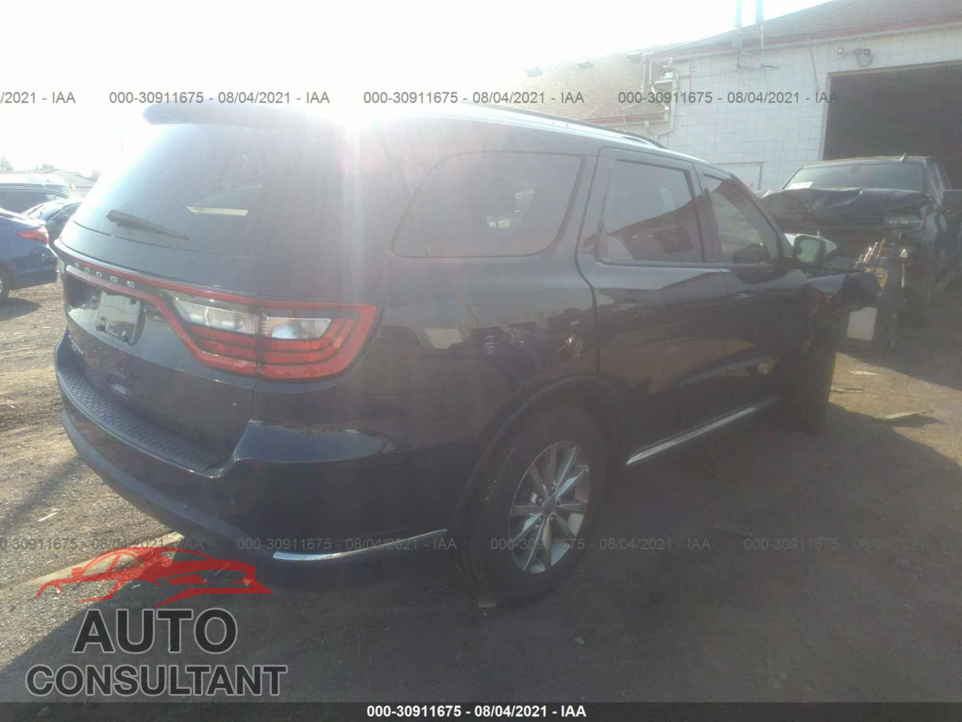 DODGE DURANGO 2017 - 1C4RDJAG6HC857480
