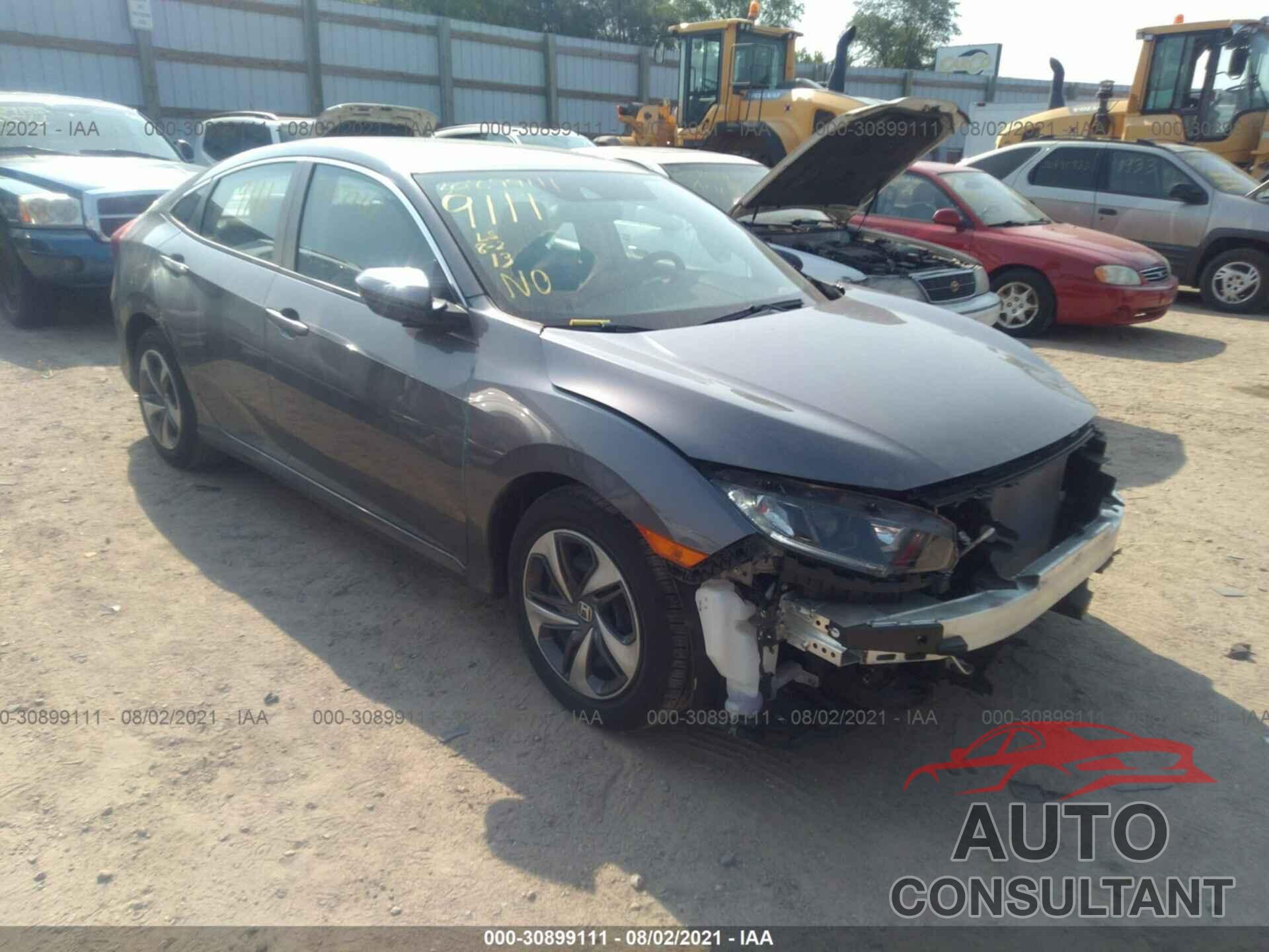 HONDA CIVIC SEDAN 2019 - 19XFC2F69KE031038