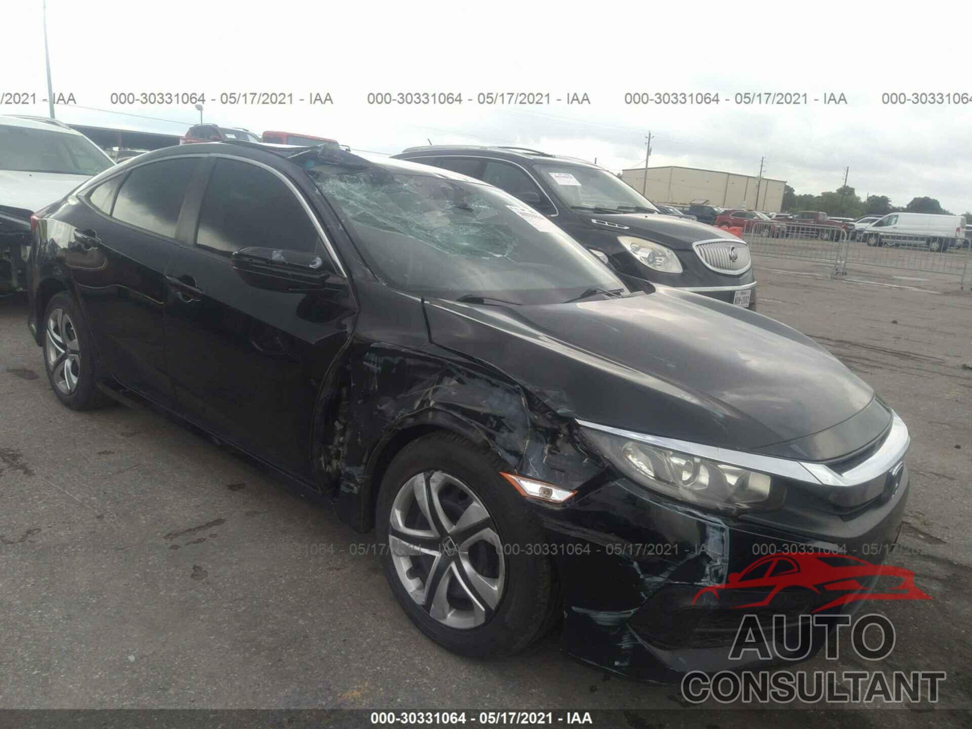 HONDA CIVIC SEDAN 2016 - 19XFC2F54GE061076