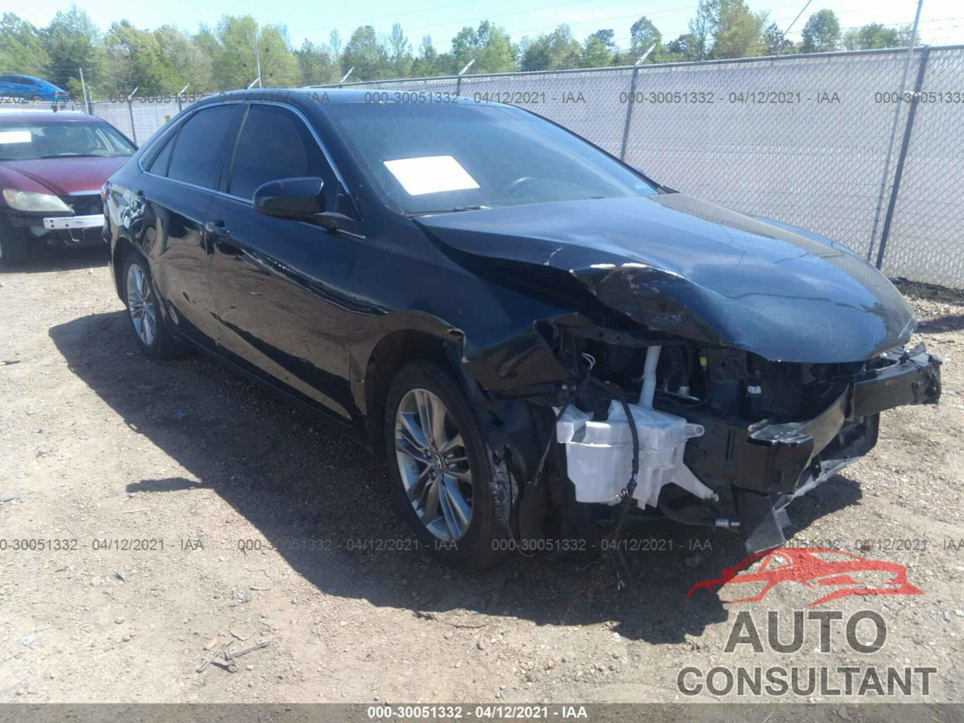 TOYOTA CAMRY 2017 - 4T1BF1FK6HU706881