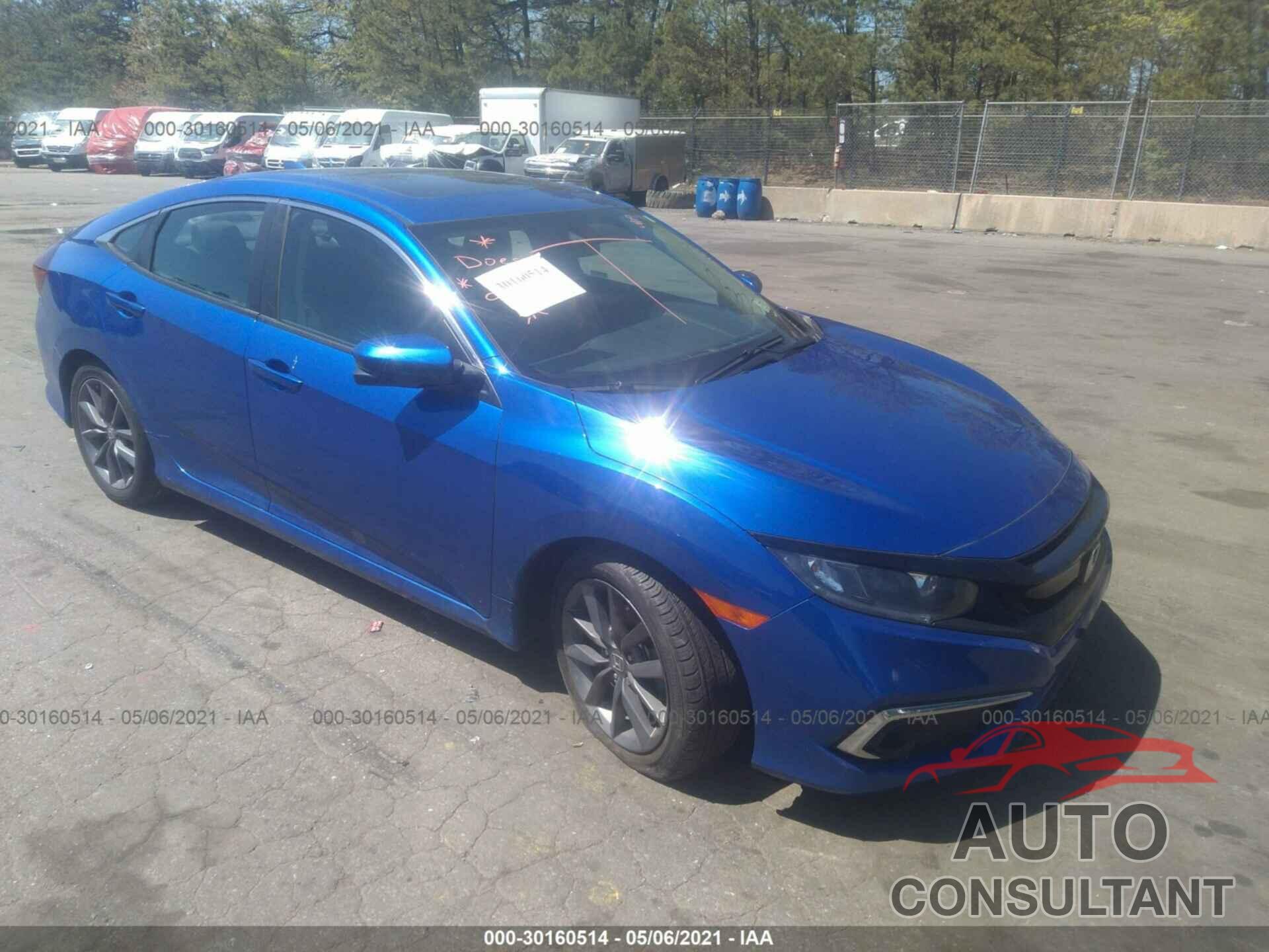 HONDA CIVIC SEDAN 2019 - 19XFC1F38KE202412