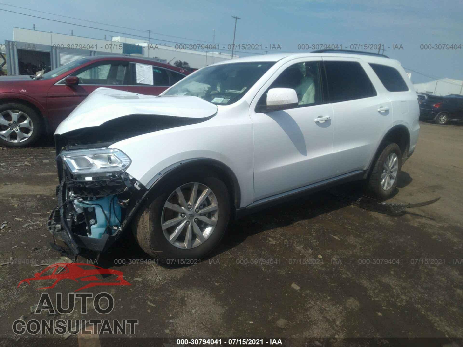 DODGE DURANGO 2021 - 1C4RDJAG1MC523898
