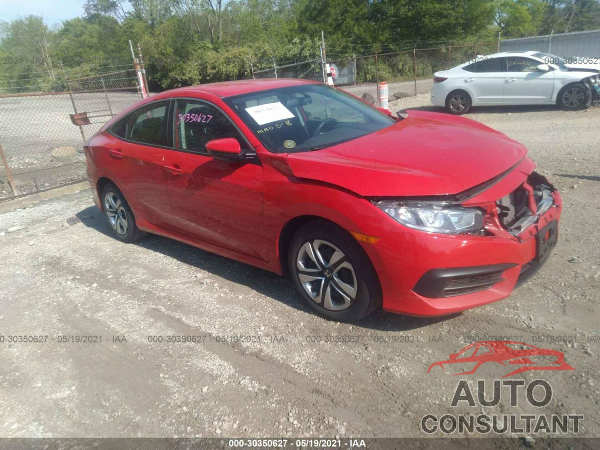 HONDA CIVIC SEDAN 2018 - 2HGFC2F54JH601023