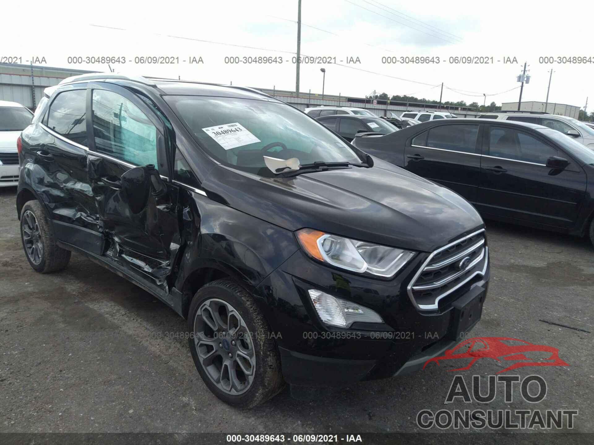 FORD ECOSPORT 2020 - MAJ3S2KE0LC345307