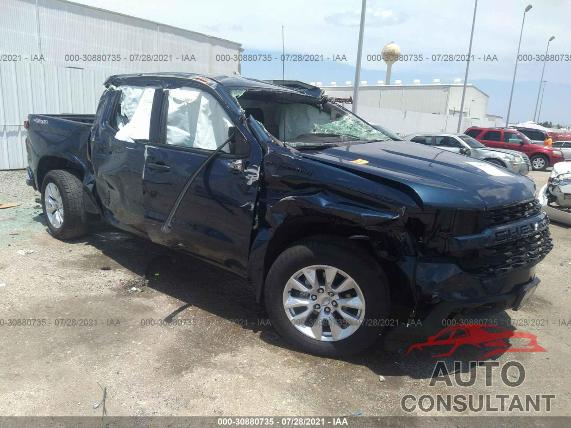 CHEVROLET SILVERADO 1500 2021 - 1GCPYBEK0MZ179090