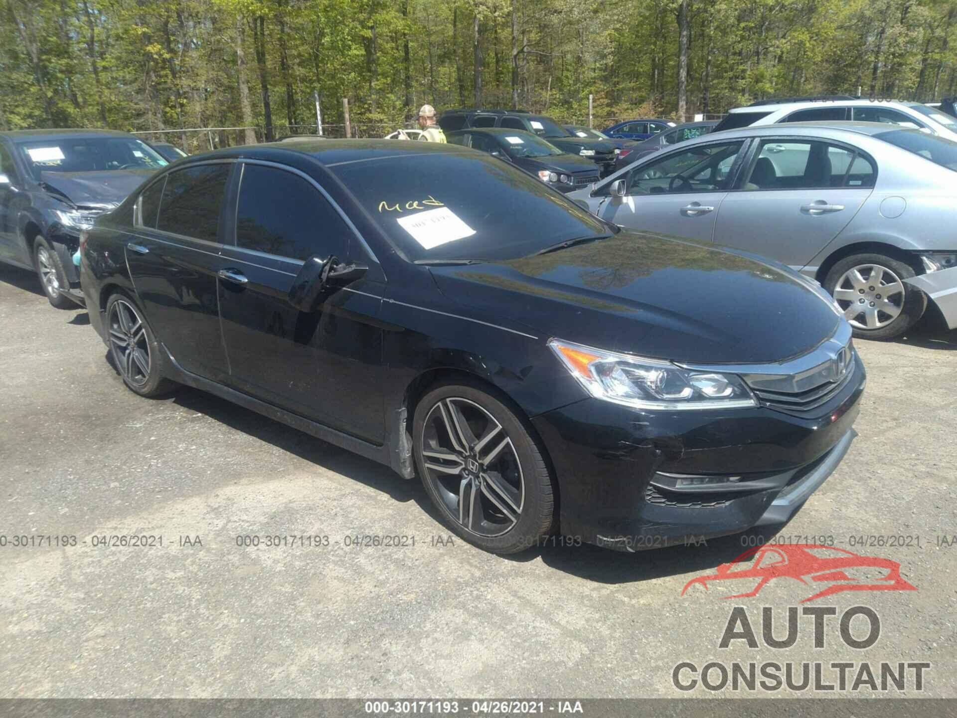 HONDA ACCORD SEDAN 2016 - 1HGCR2F55GA070813