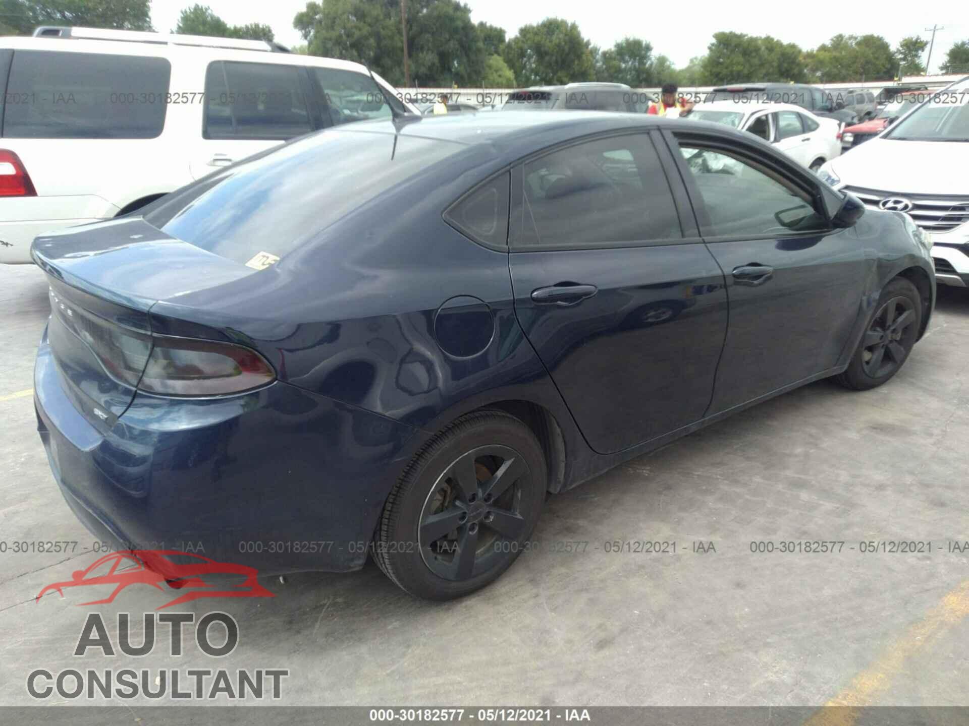 DODGE DART 2016 - 1C3CDFBB0GD529278