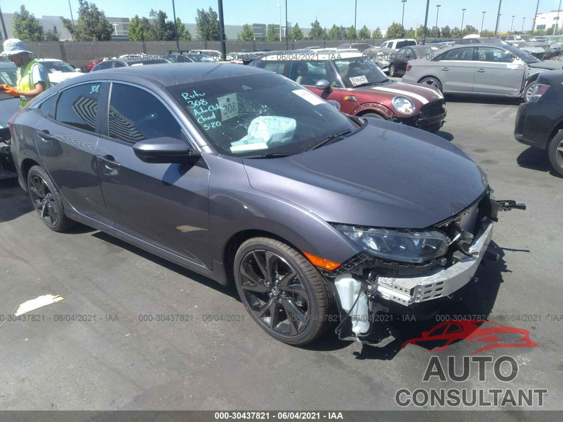 HONDA CIVIC SEDAN 2020 - 2HGFC2F80LH524227