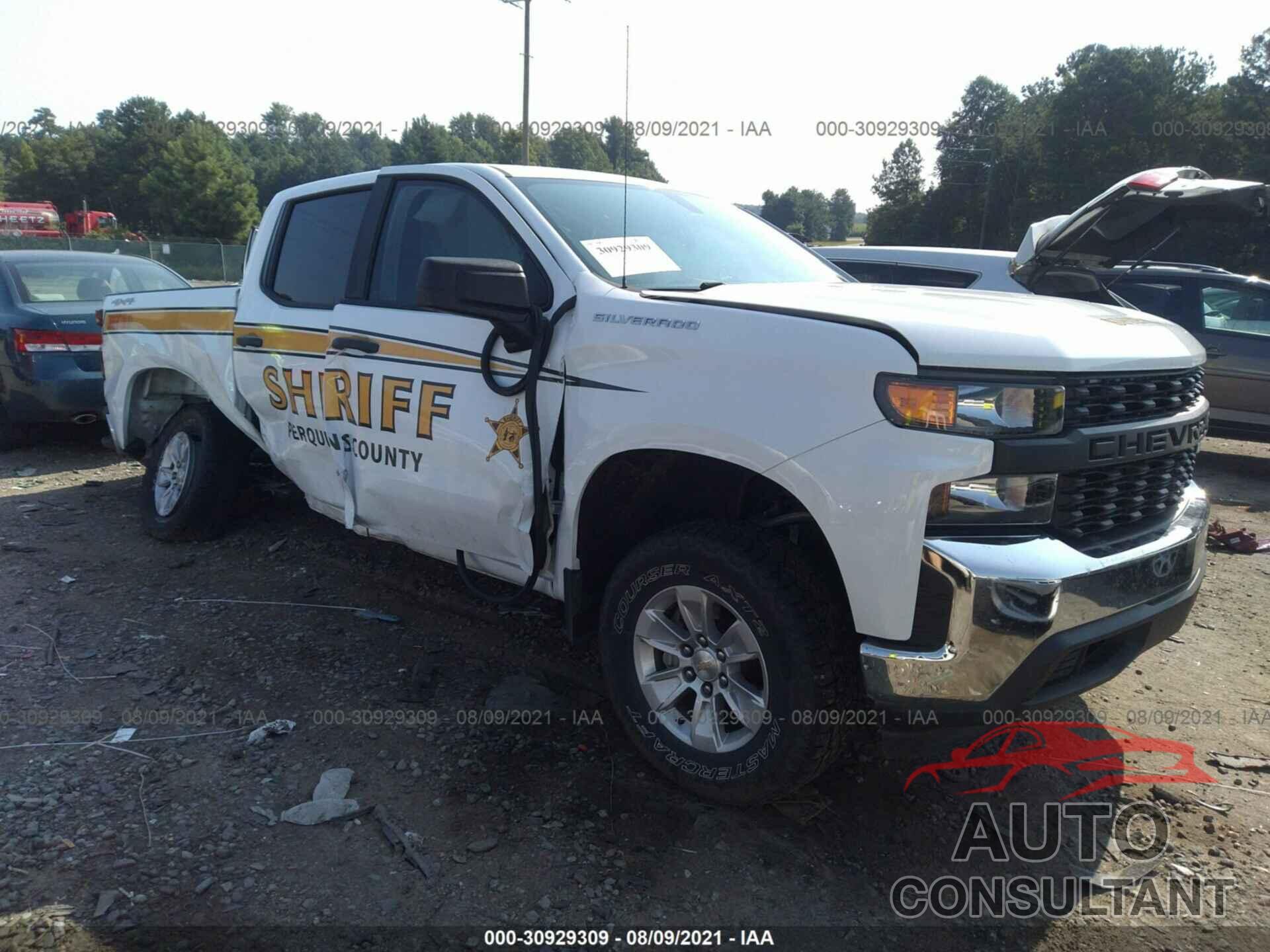 CHEVROLET SILVERADO 1500 2020 - 1GCUYAEF2LZ133744