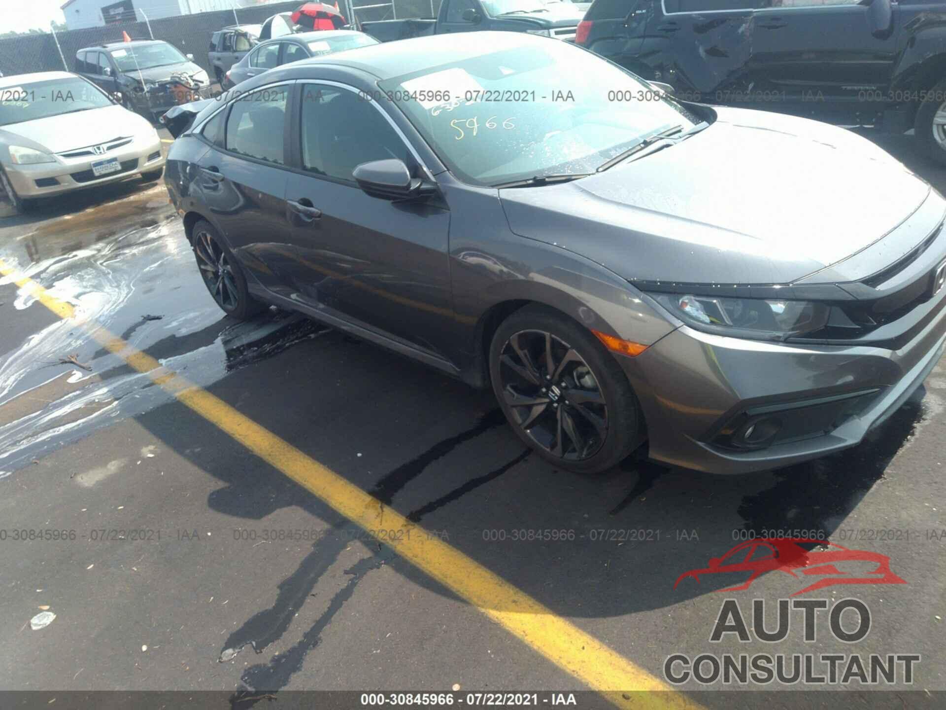 HONDA CIVIC SEDAN 2019 - 2HGFC2F88KH579748