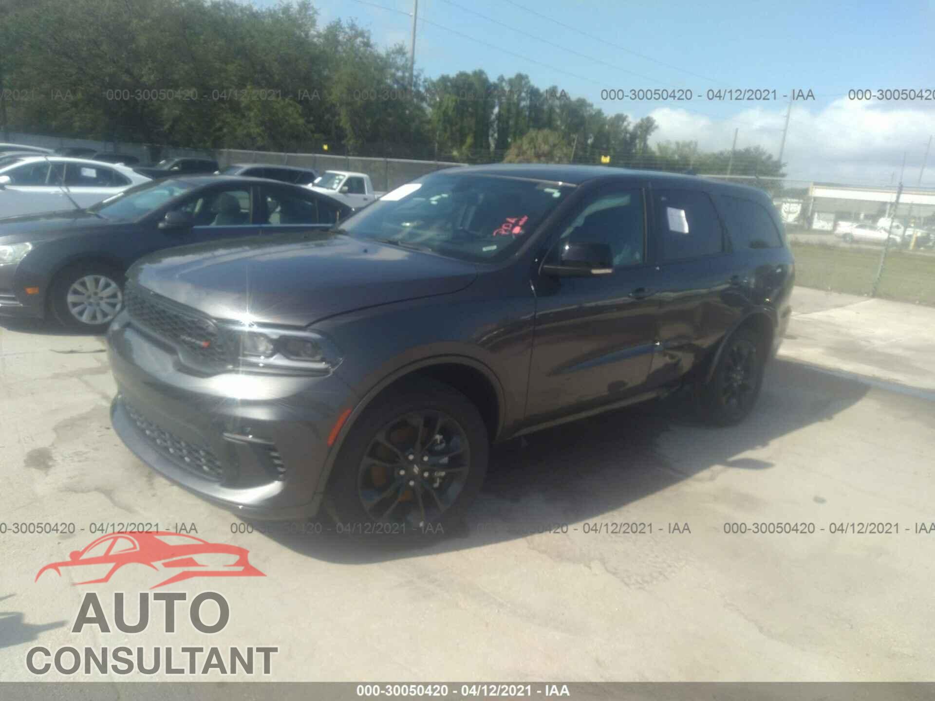 DODGE DURANGO 2021 - 1C4RDJDGXMC641654