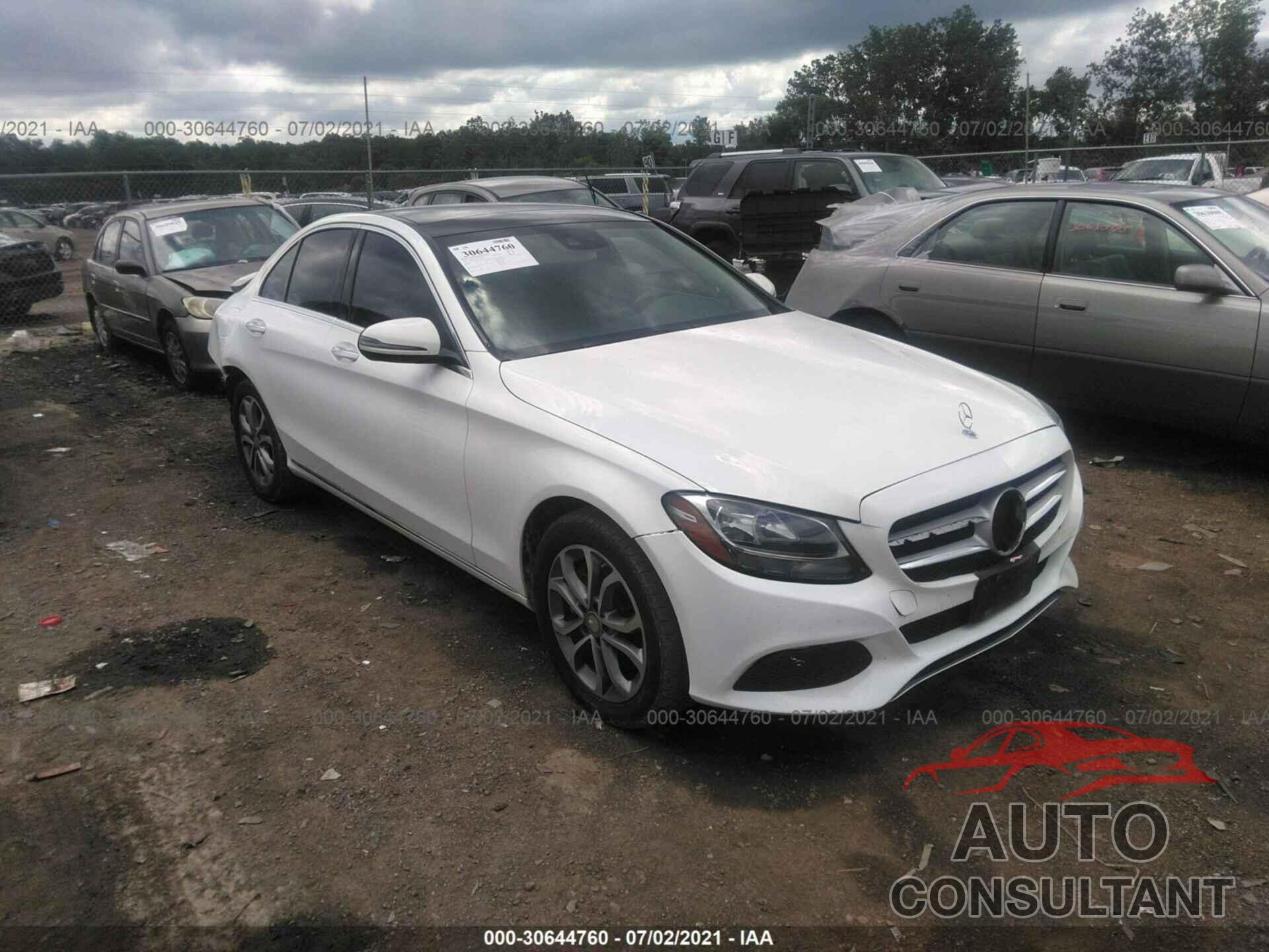 MERCEDES-BENZ C-CLASS 2016 - 55SWF4KB6GU124279