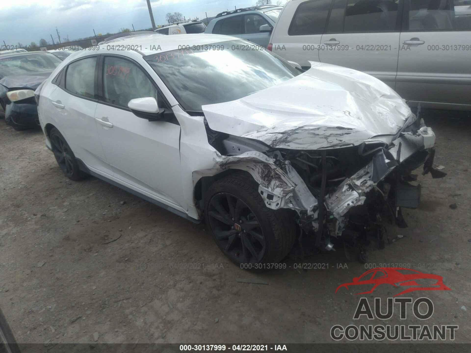 HONDA CIVIC HATCHBACK 2018 - SHHFK7H42JU413818