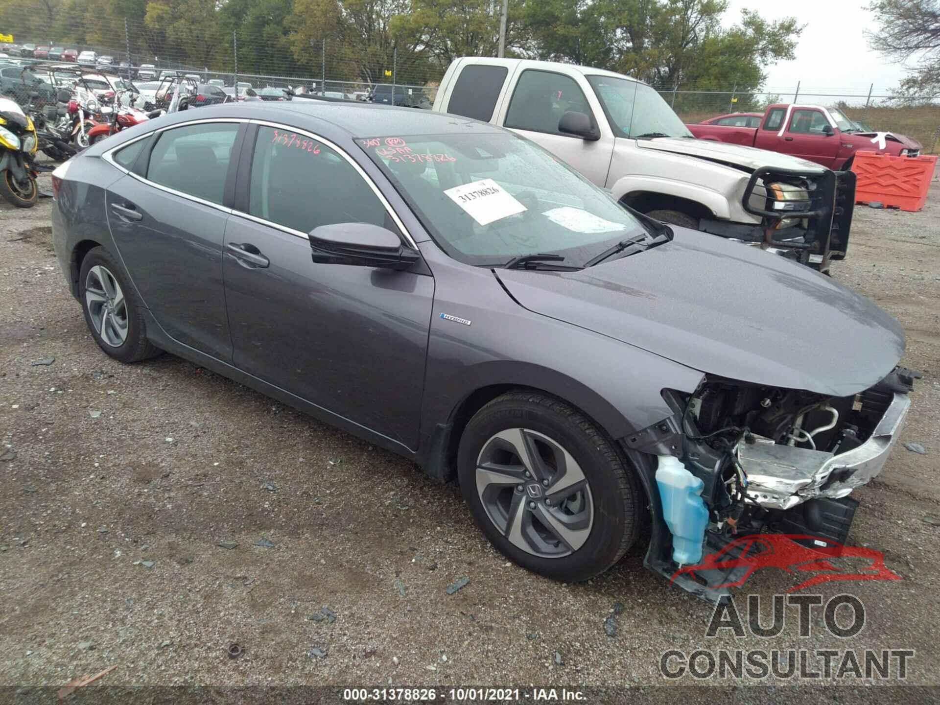 HONDA INSIGHT 2019 - 19XZE4F52KE005388