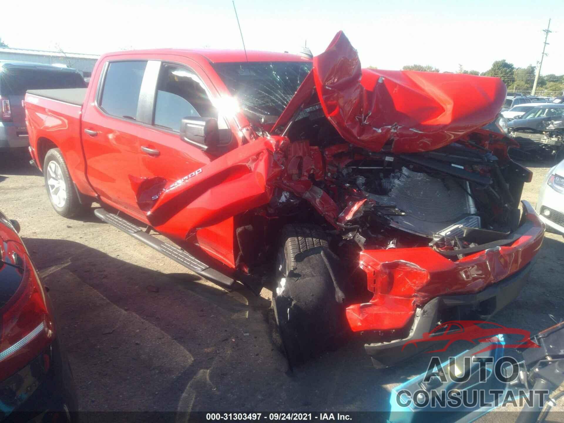 CHEVROLET SILVERADO 1500 2021 - 3GCPYBEKXMG272022