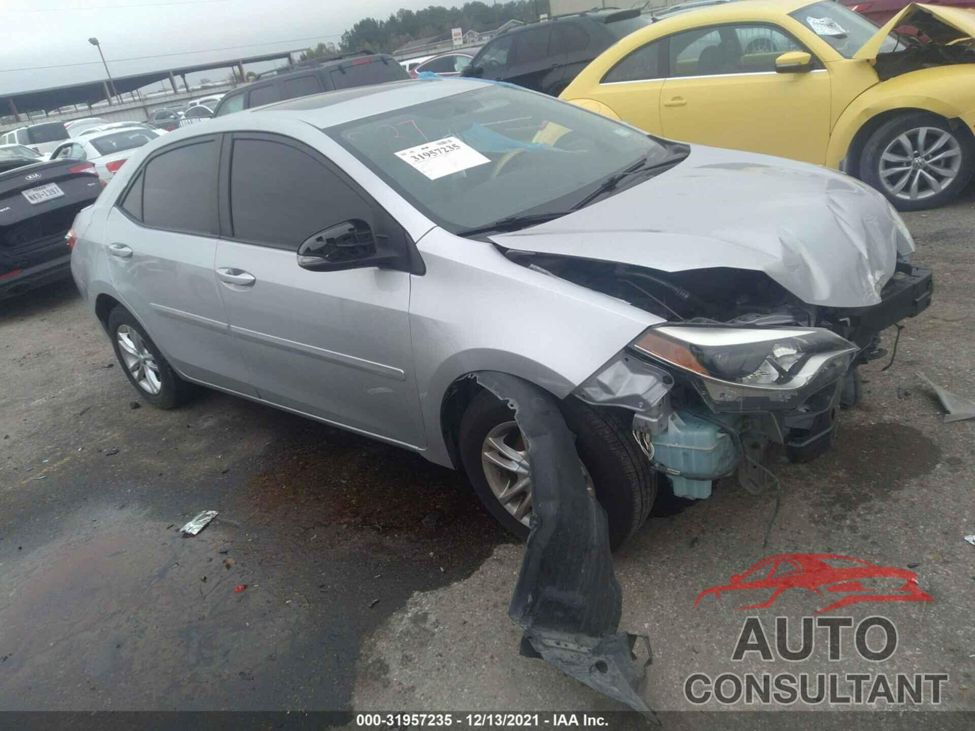 TOYOTA COROLLA 2016 - 5YFBURHE3GP466118