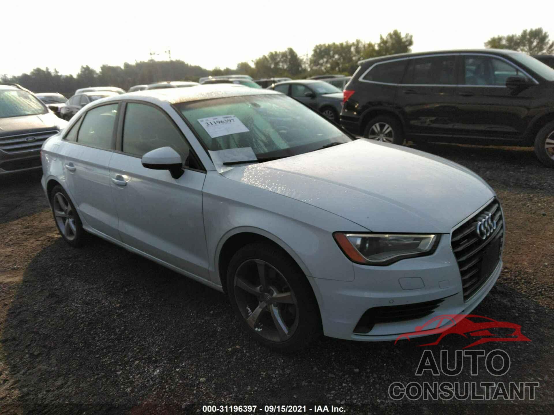 AUDI A3 2016 - WAUB8GFF9G1018813