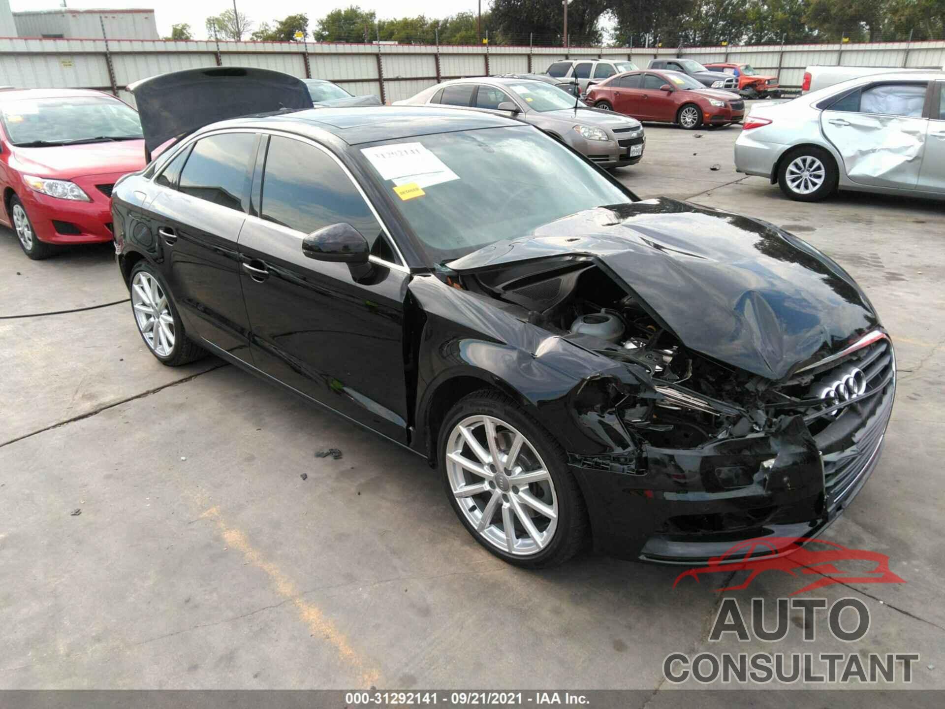 AUDI A3 2016 - WAUE8GFF5G1009815