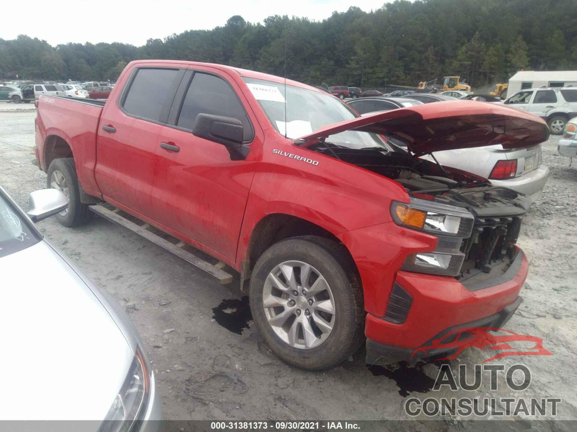 CHEVROLET SILVERADO 1500 2019 - 3GCUYBEF5KG101343