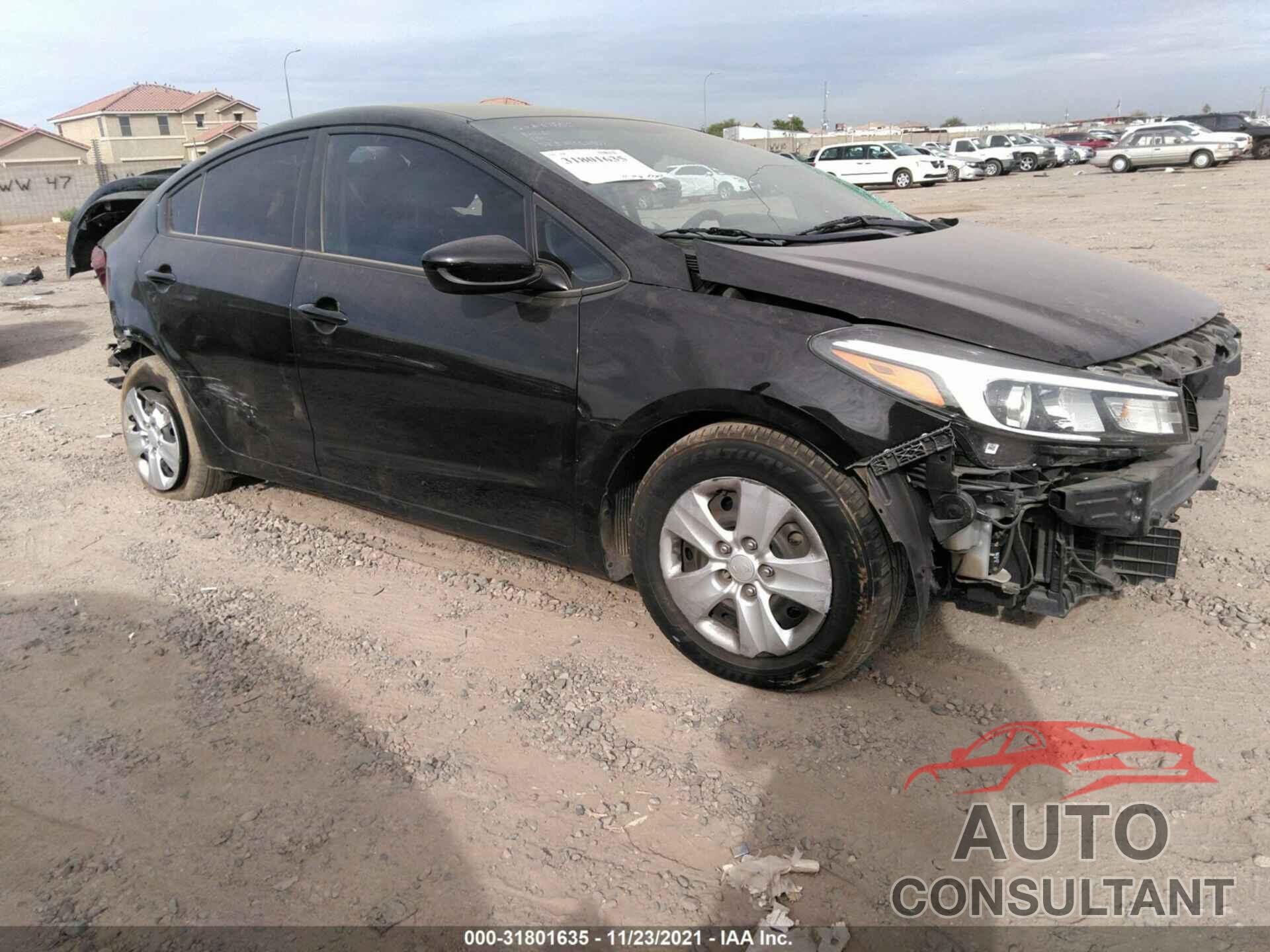 KIA FORTE 2017 - 3KPFL4A78HE025865