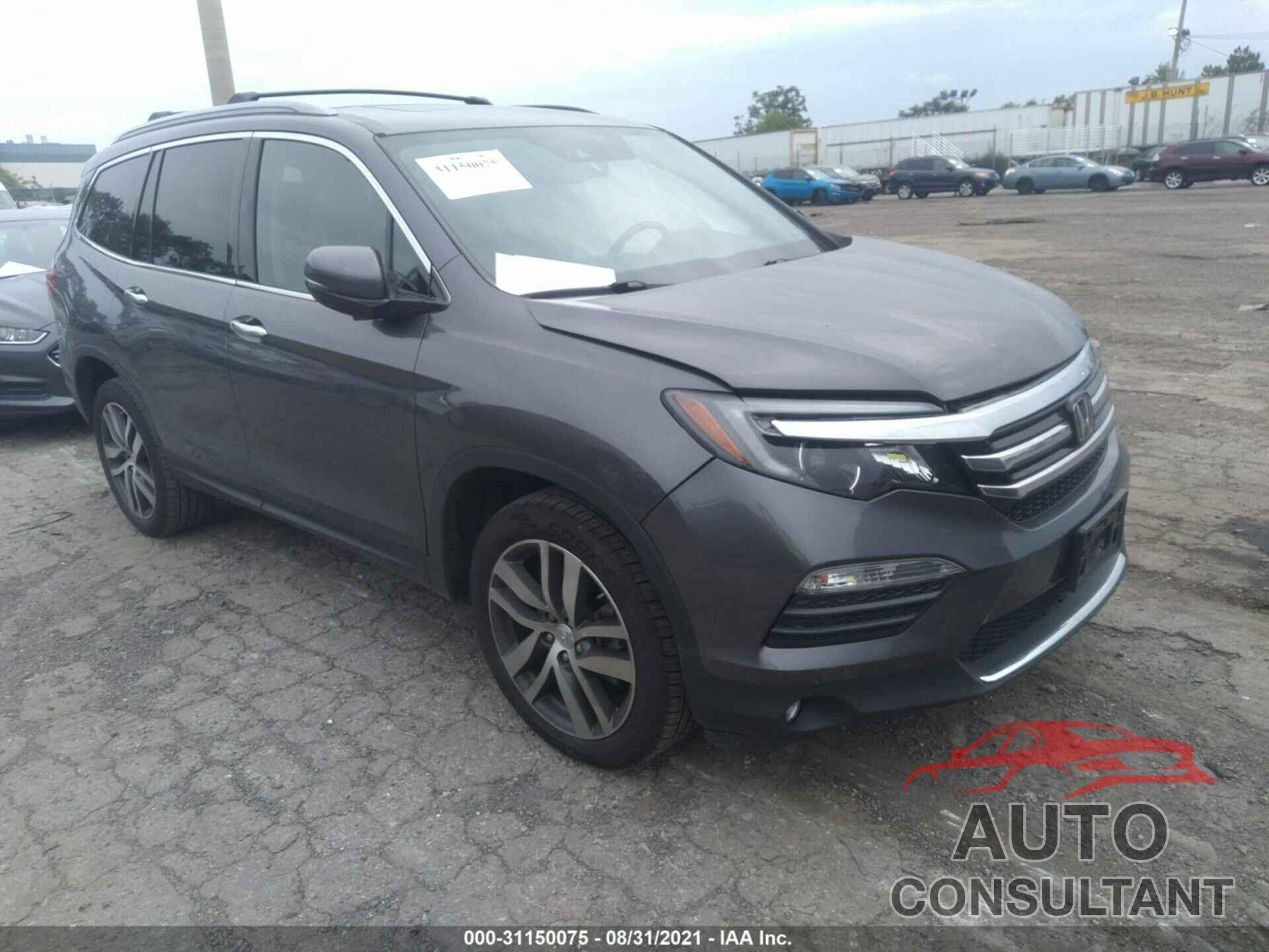 HONDA PILOT 2017 - 5FNYF6H01HB074503
