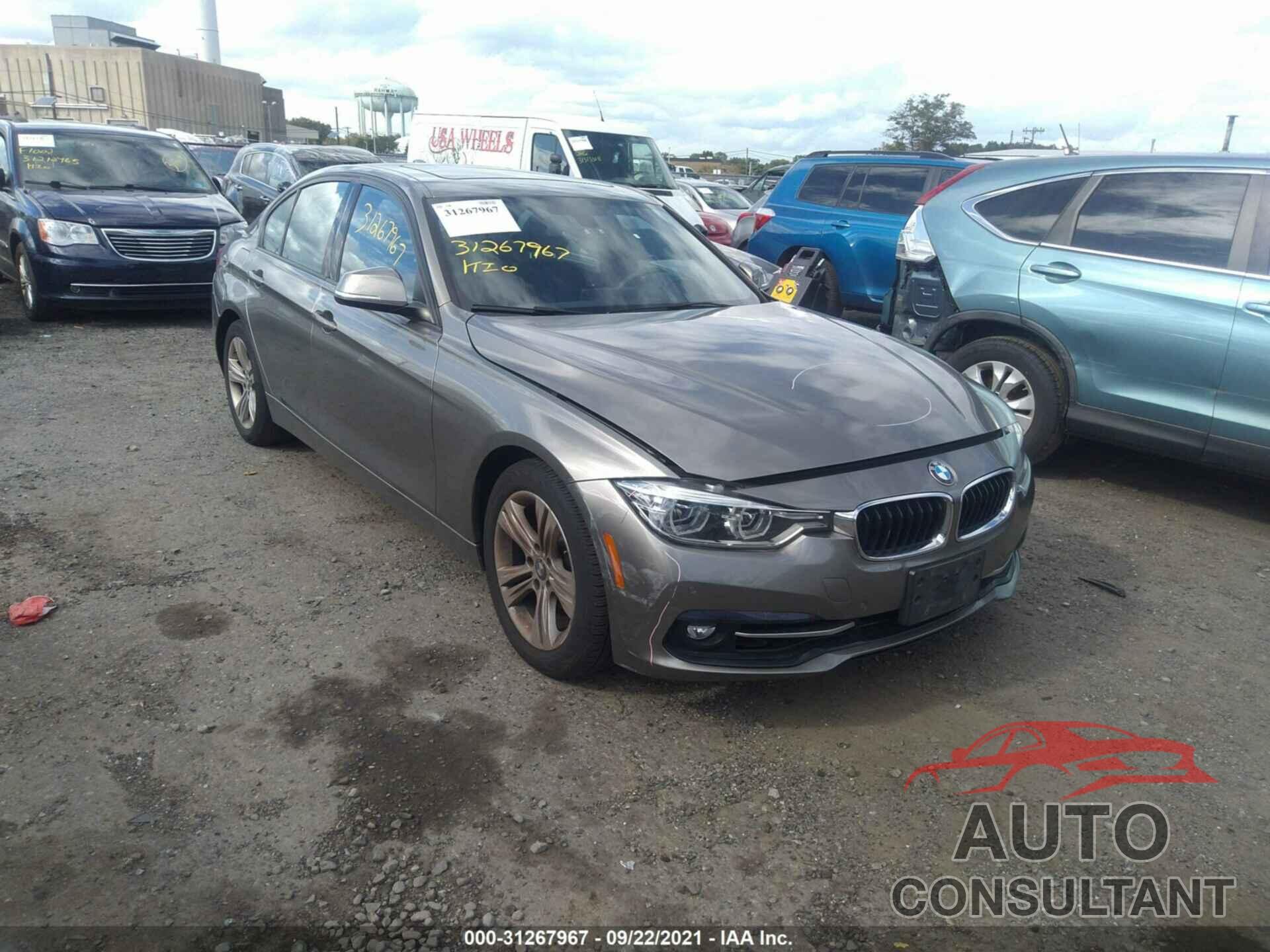 BMW 3 SERIES 2016 - WBA8E3G58GNT80822