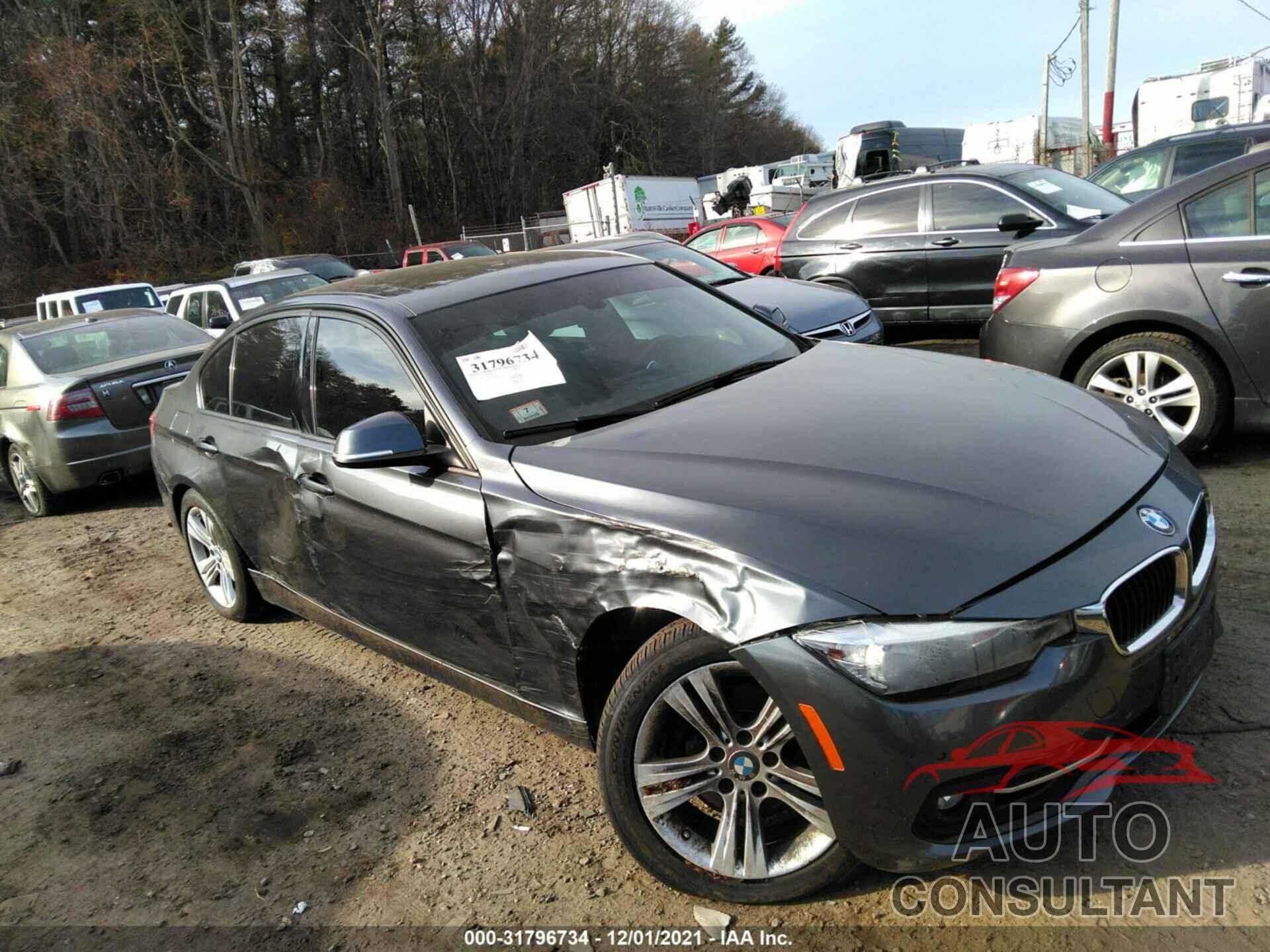 BMW 3 SERIES 2016 - WBA8E3C53GK502882