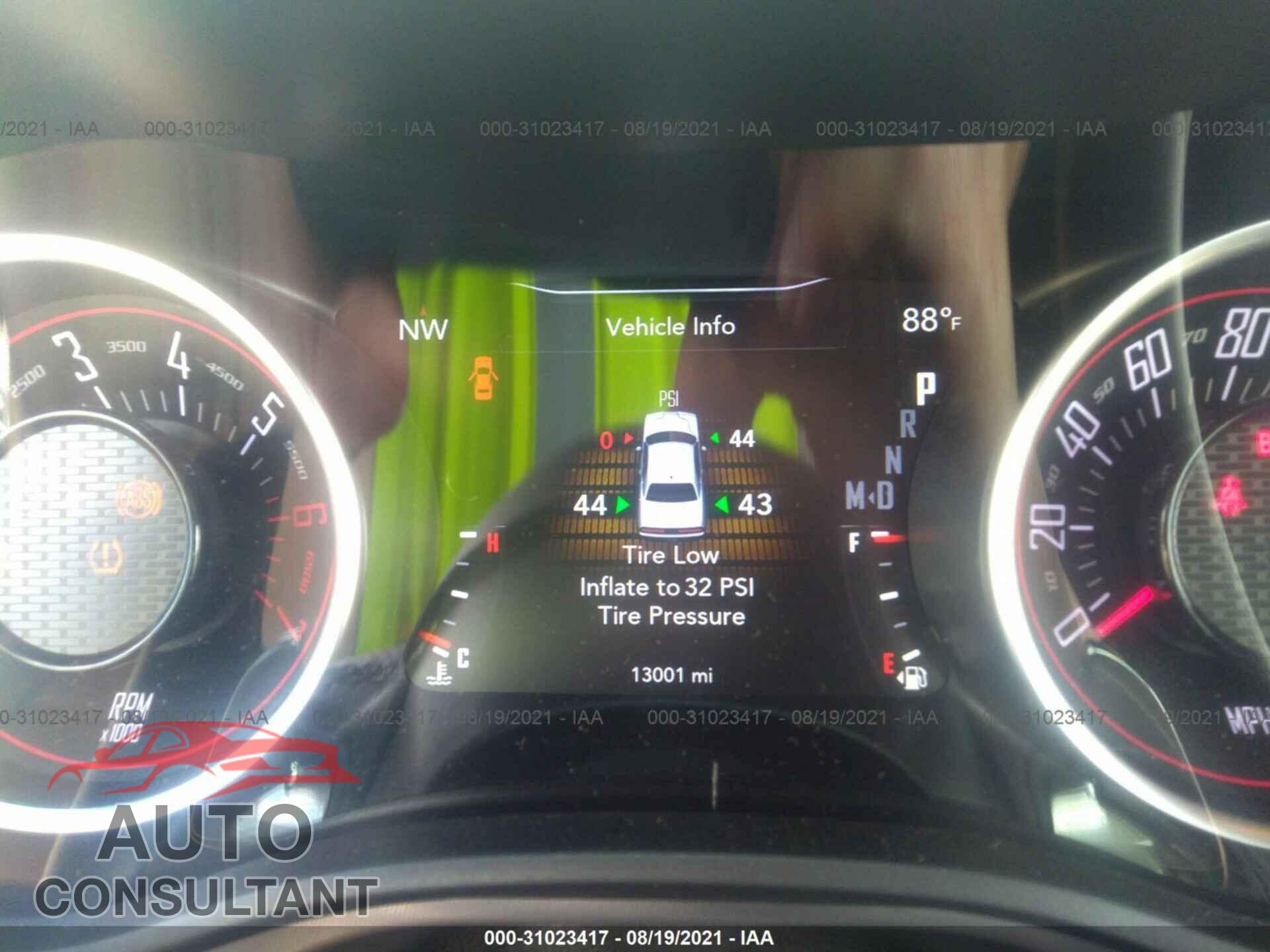 DODGE CHALLENGER 2021 - 2C3CDZBT5MH505518
