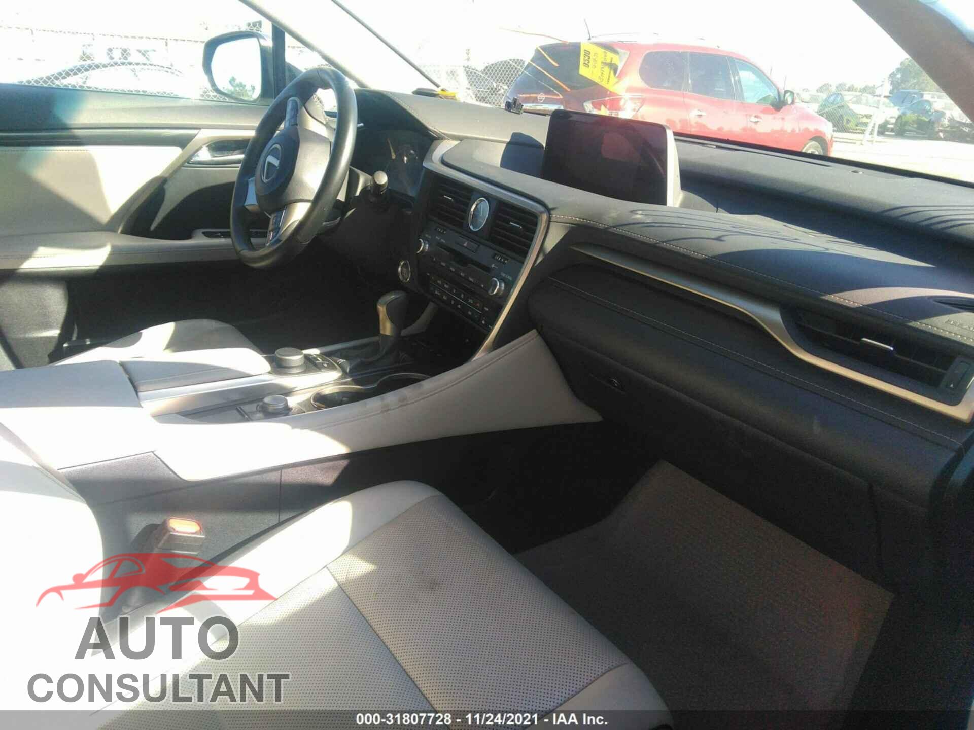LEXUS RX 2017 - 2T2ZZMCA5HC081129