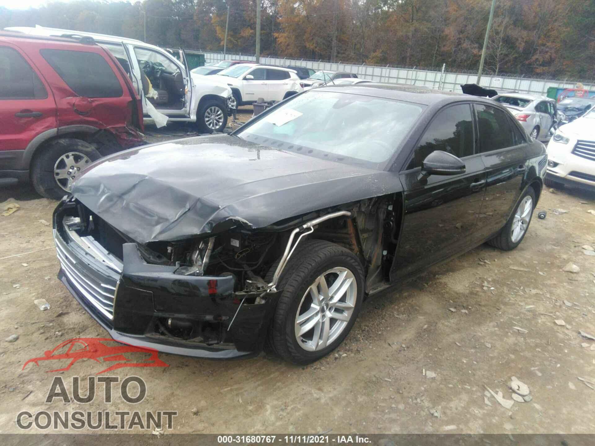 AUDI A4 2017 - WAUGMAF45HN059026