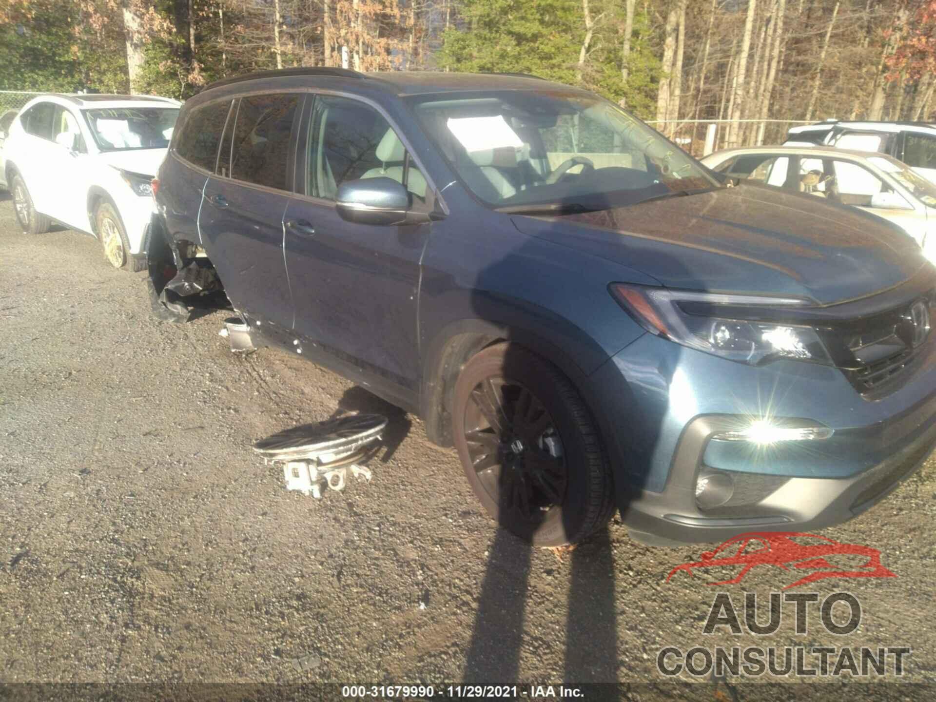 HONDA PILOT 2021 - 5FNYF5H27MB003148