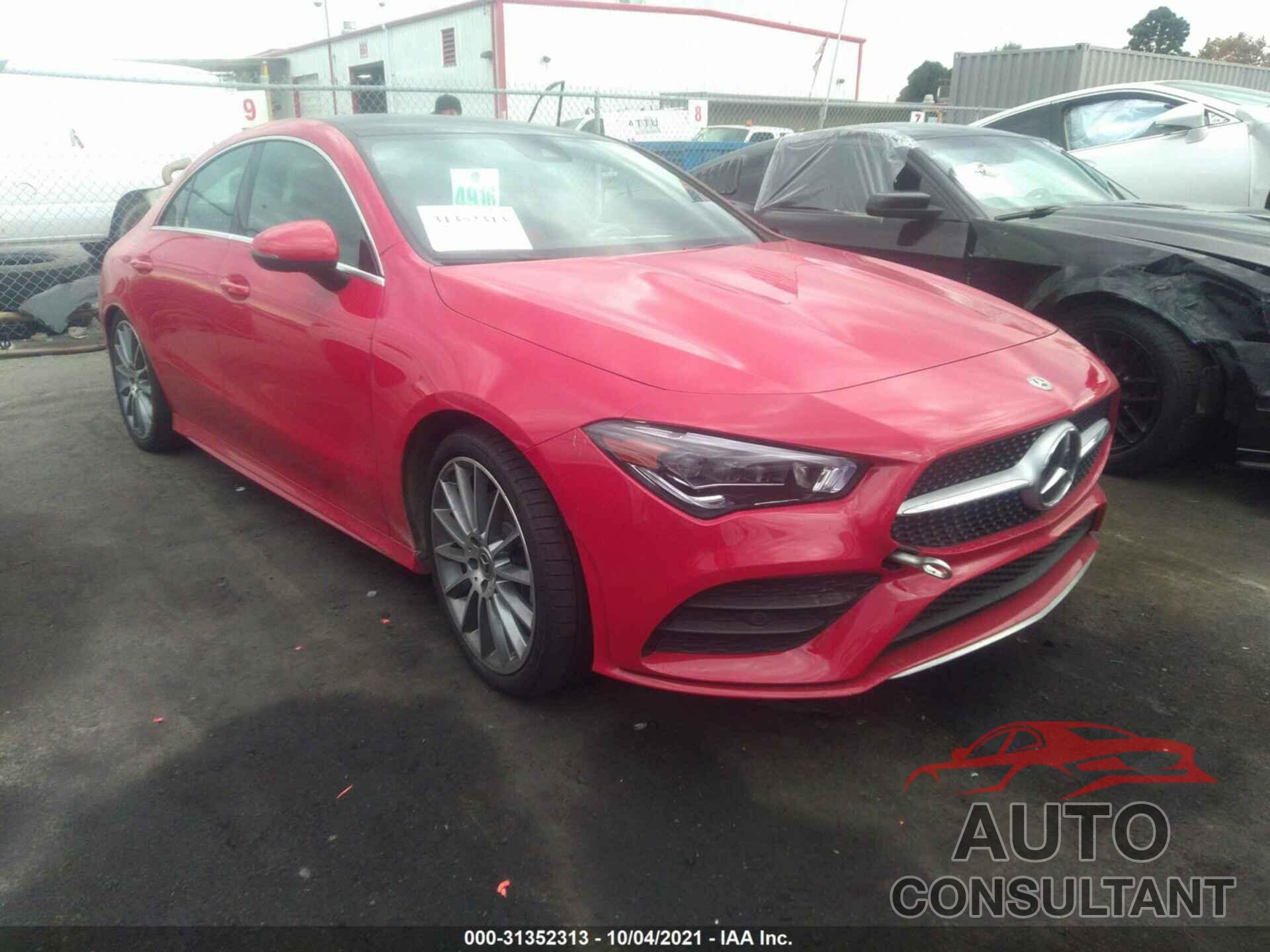 MERCEDES-BENZ CLA 2020 - WDD5J4GB4LN070700