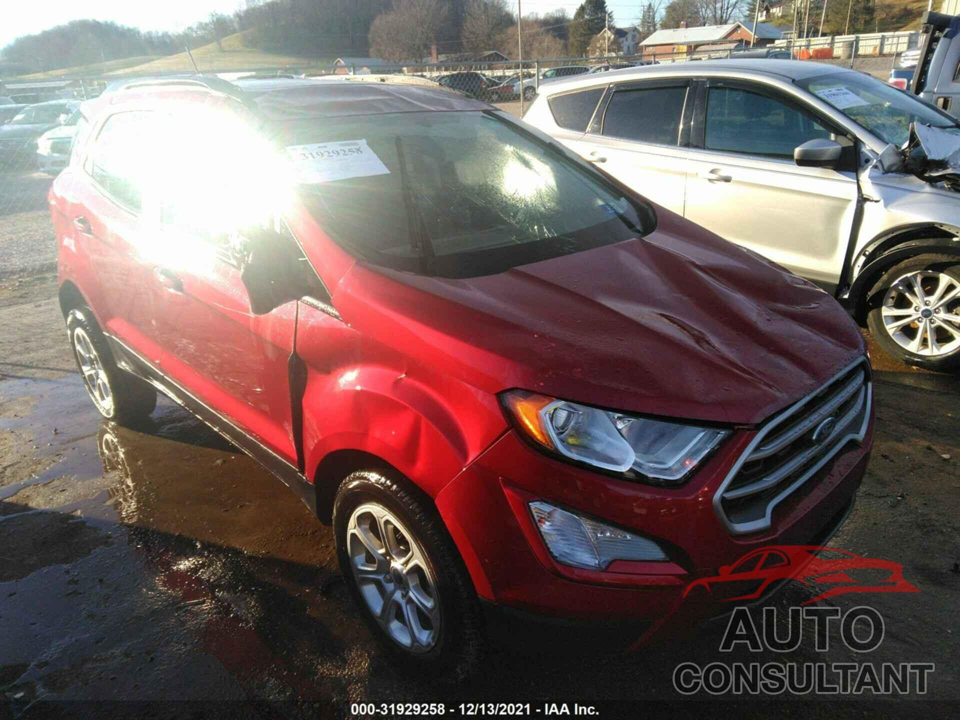 FORD ECOSPORT 2021 - MAJ6S3GL0MC423225