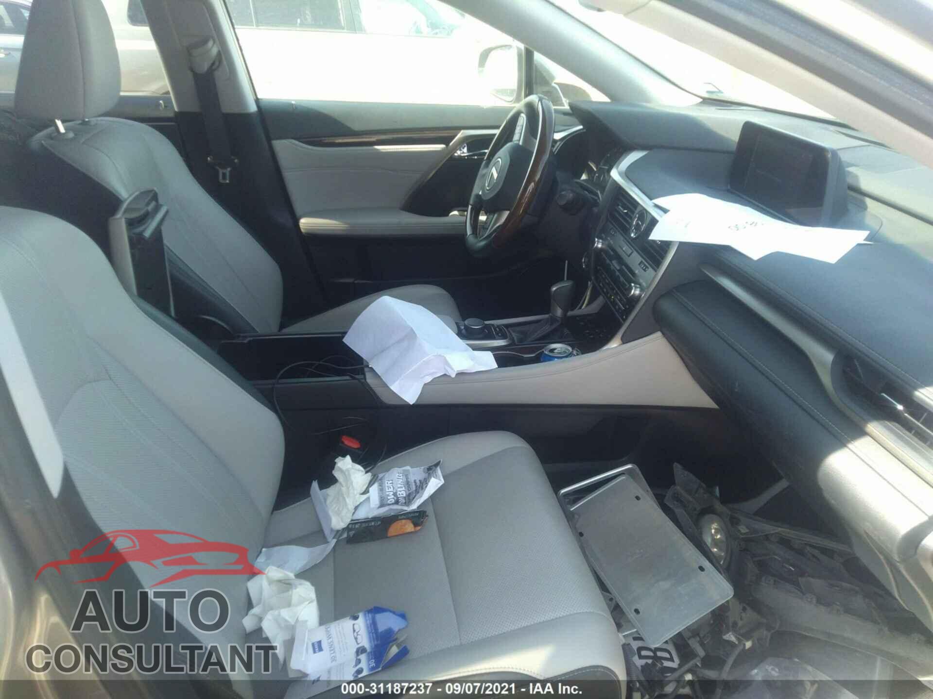 LEXUS RX 2019 - 2T2ZZMCA7KC132685