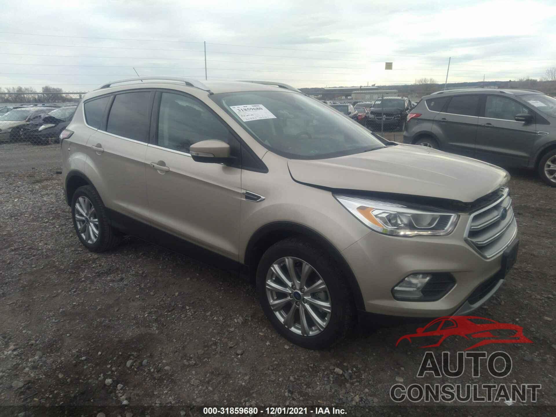 FORD ESCAPE 2017 - 1FMCU9J99HUE73561
