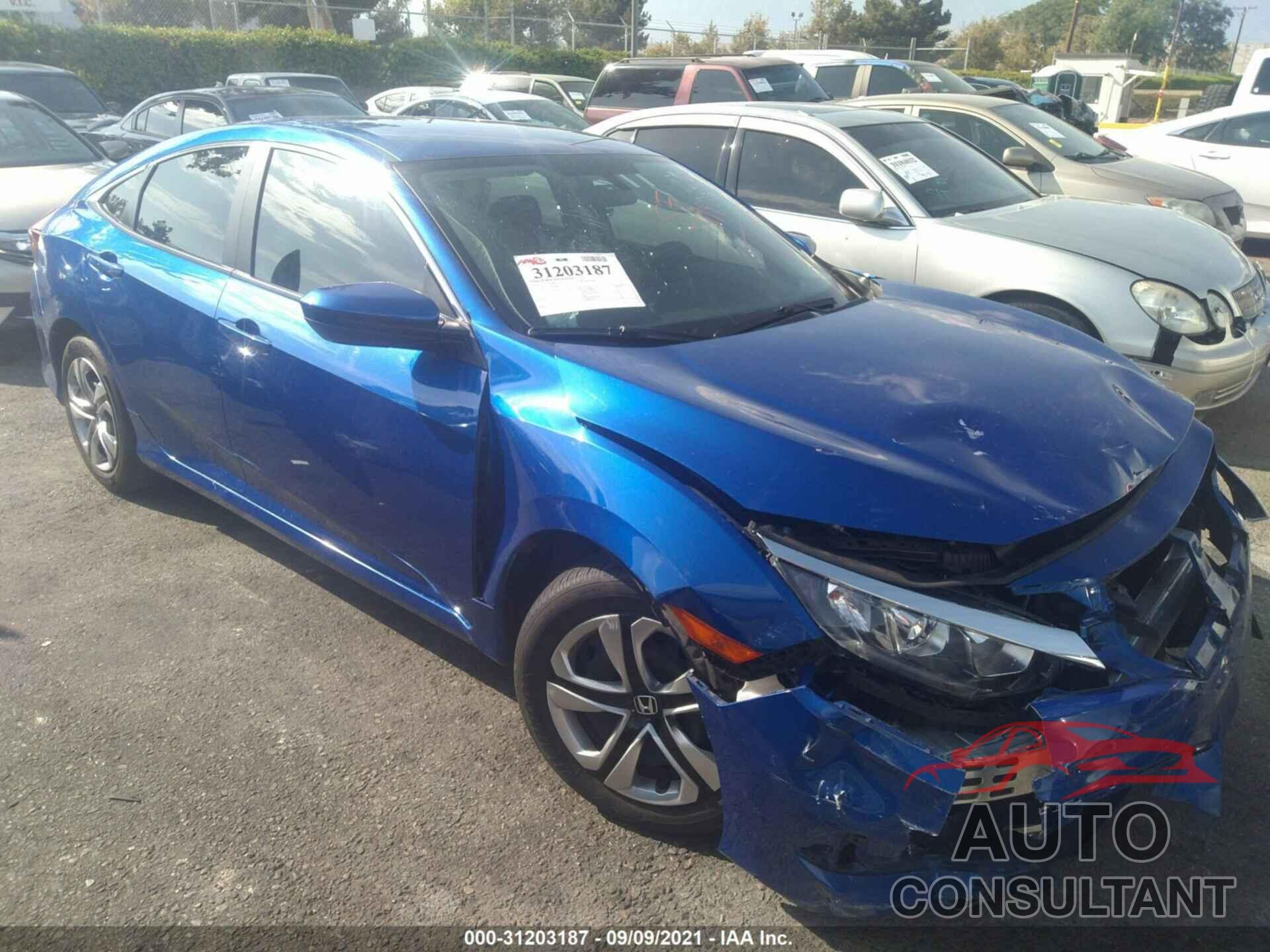 HONDA CIVIC SEDAN 2018 - 2HGFC2F50JH584138