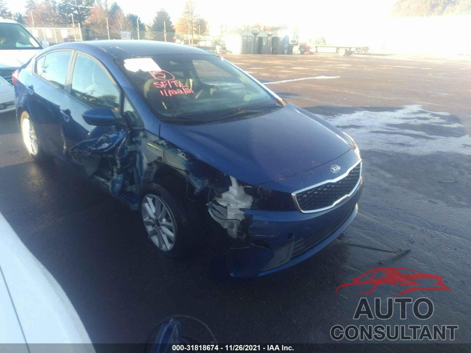 KIA FORTE 2017 - 3KPFL4A79HE075092