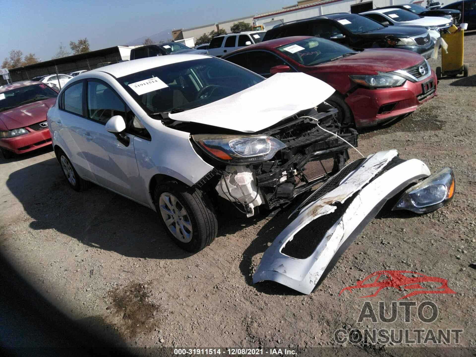 KIA RIO 2016 - KNADM4A34G6646751