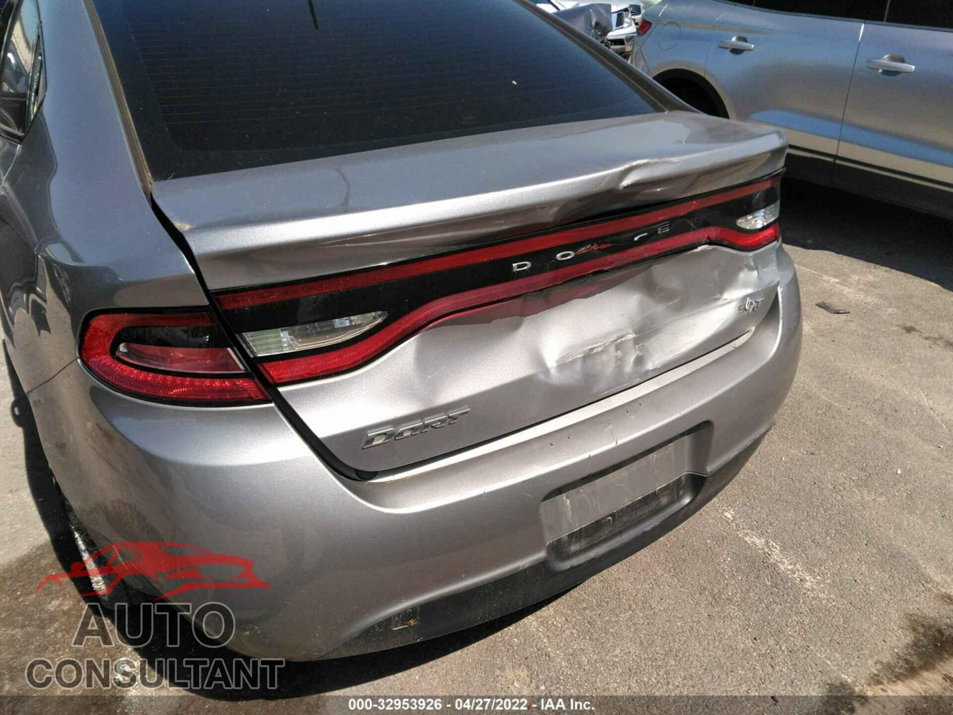DODGE DART 2016 - 1C3CDFBB6GD570675